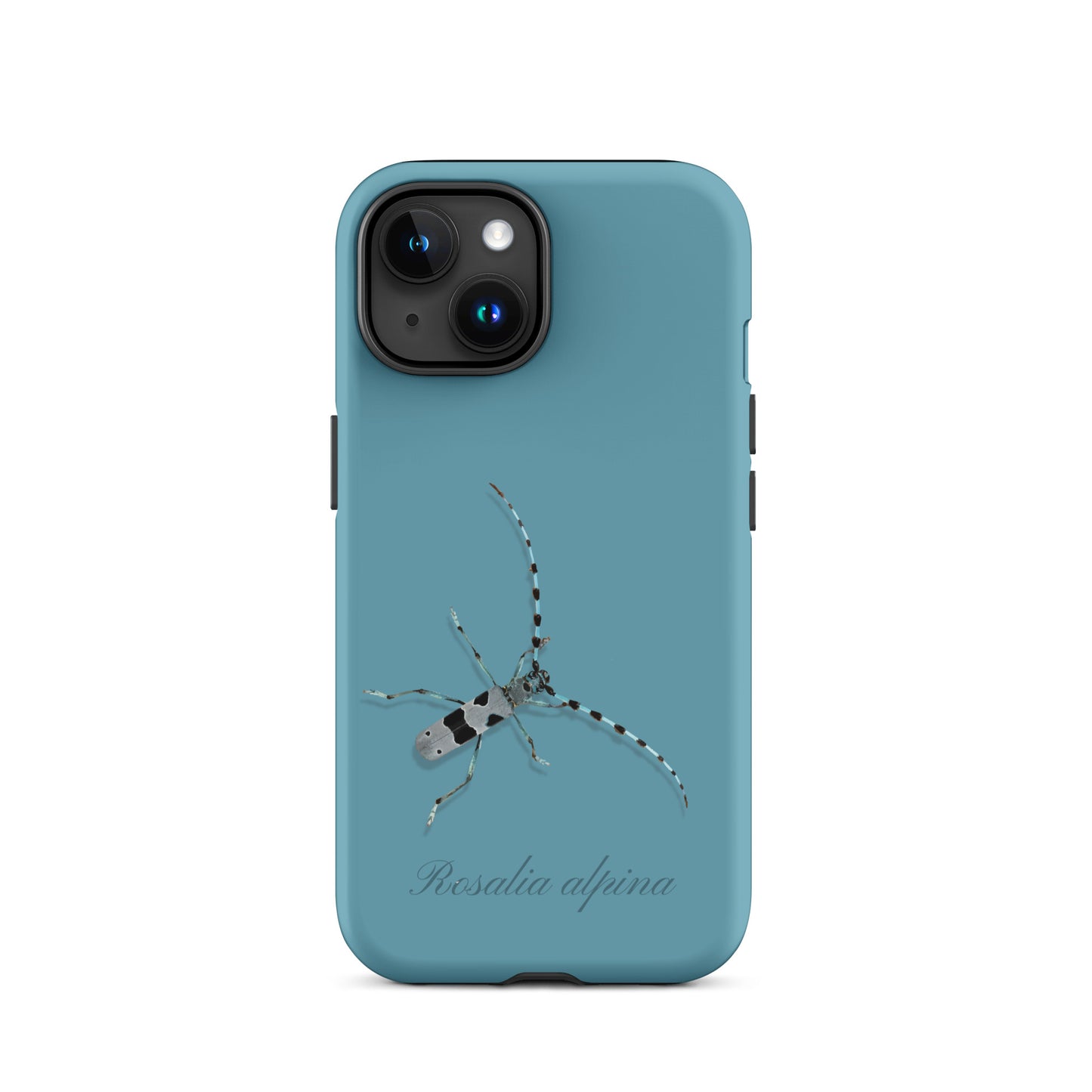 iPhone Case Alpenbock in Gletscherwasserblau, robustes Design mit Alpenmotiv für iPhone