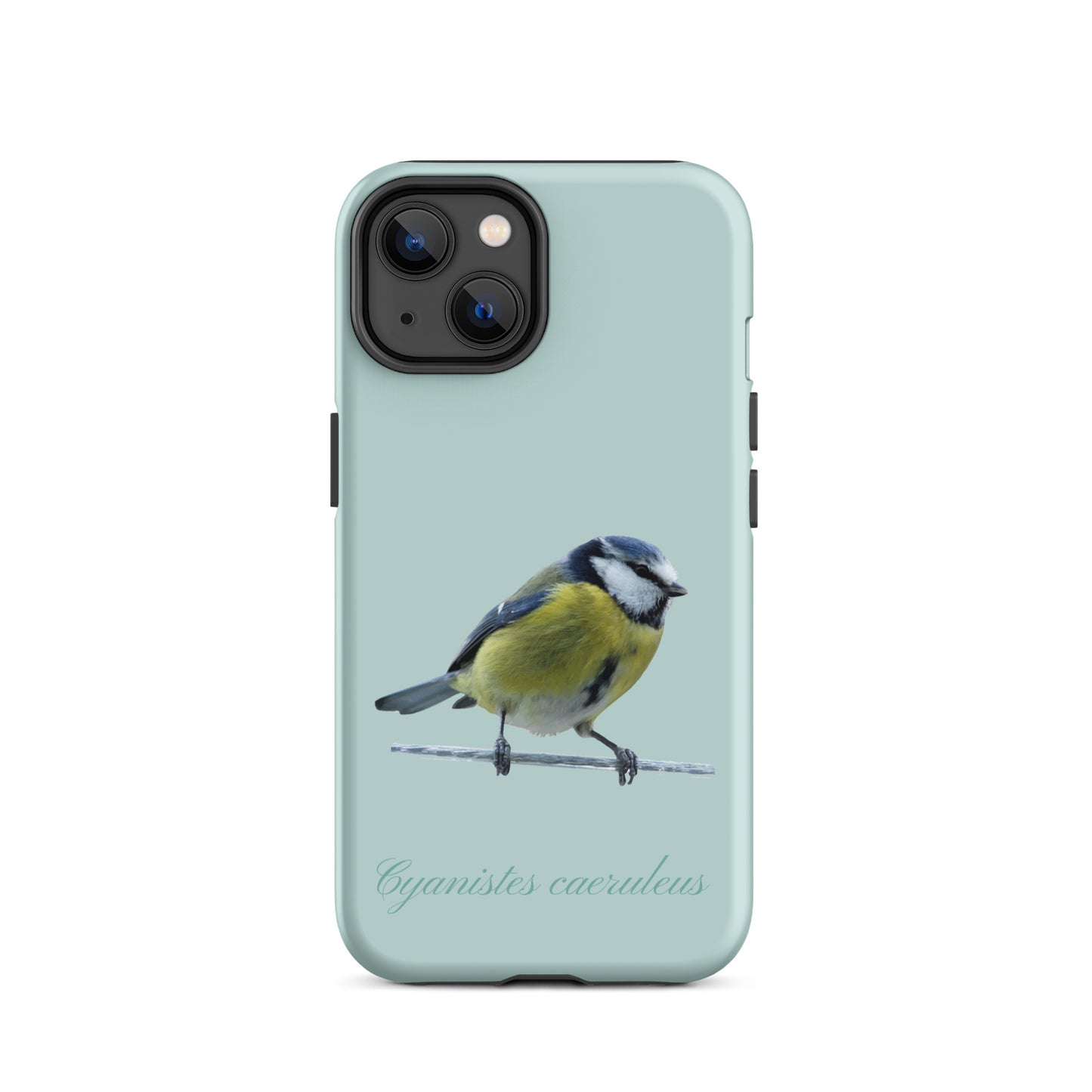 Schutzhülle für Apple iPhone: iPhone Case - Blaumeise - Hellblau