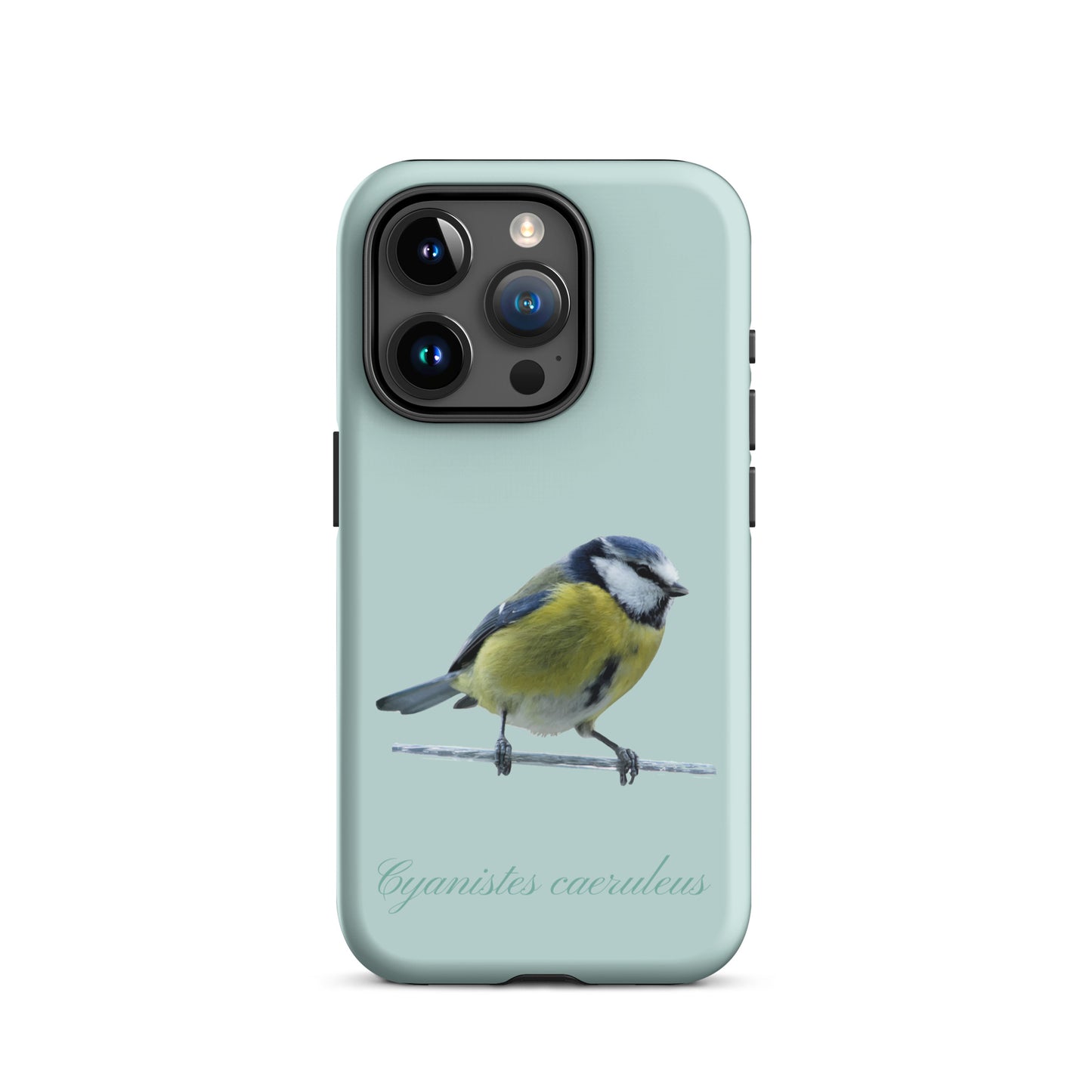 Schutzhülle für Apple iPhone: iPhone Case - Blaumeise - Hellblau