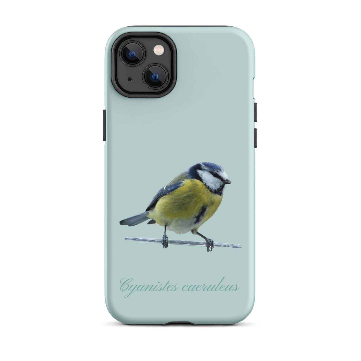 Schutzhülle für Apple iPhone: iPhone Case - Blaumeise - Hellblau