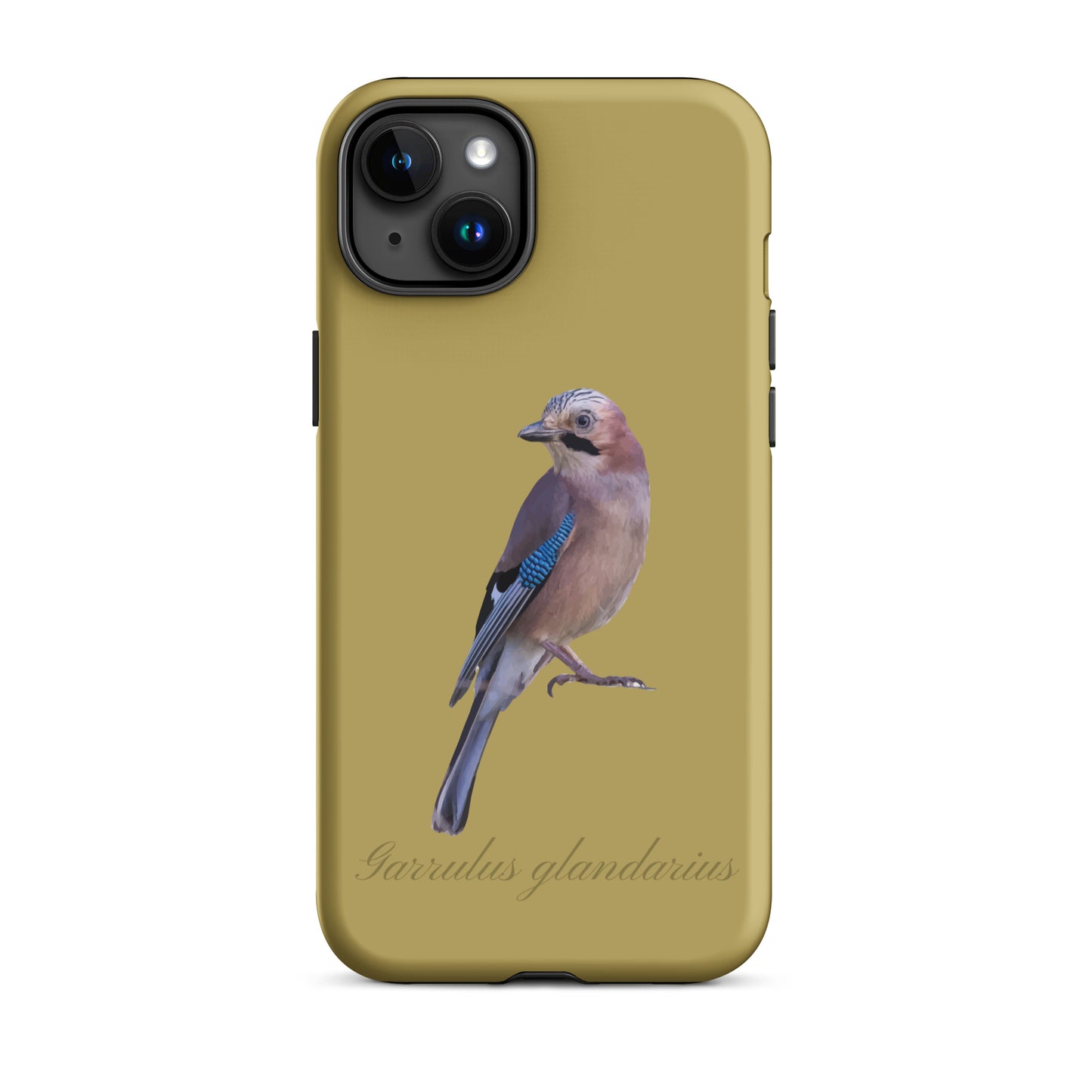 Schutzhülle für Apple iPhone: iPhone Case - Eichelhäher - Ockergelb