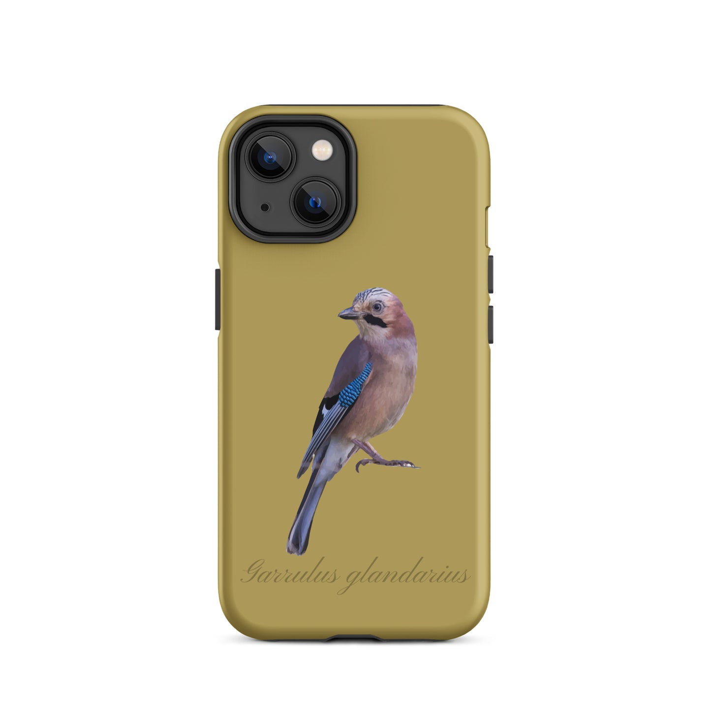 Schutzhülle für Apple iPhone: iPhone Case - Eichelhäher - Ockergelb