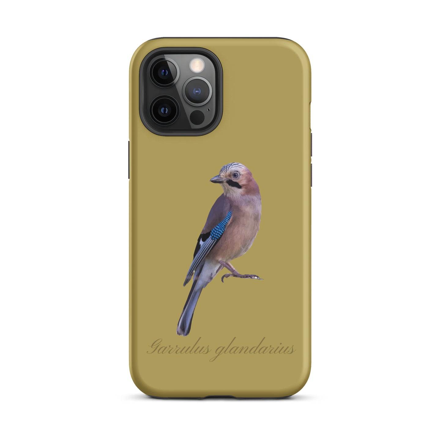 Schutzhülle für Apple iPhone: iPhone Case - Eichelhäher - Ockergelb