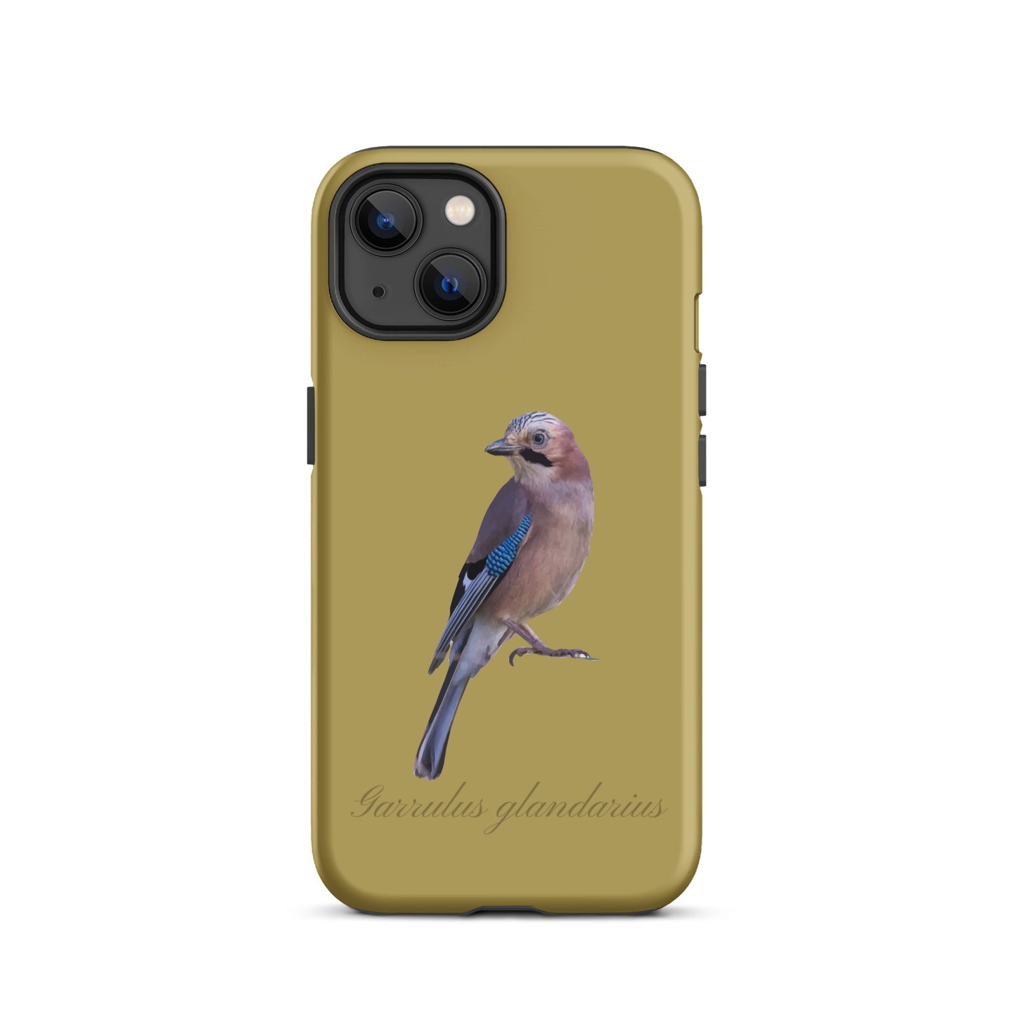 Schutzhülle für Apple iPhone: iPhone Case - Eichelhäher - Ockergelb