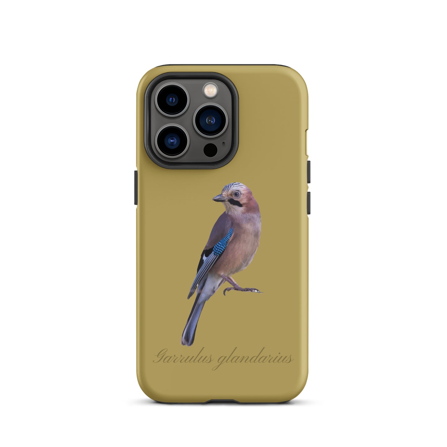 Schutzhülle für Apple iPhone: iPhone Case - Eichelhäher - Ockergelb