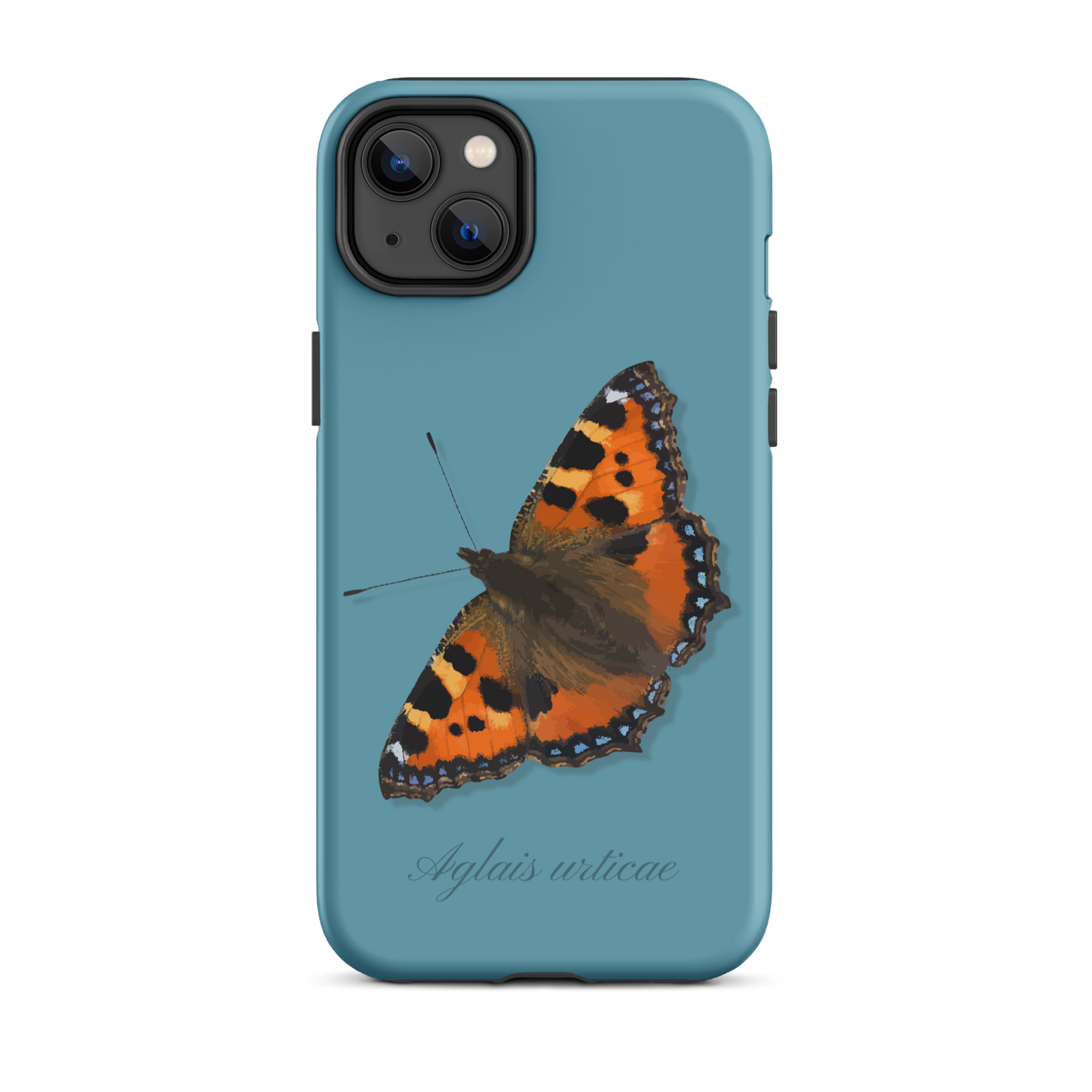 iPhone Handyhülle mit Fuchs Motiv in Gletscherwasserblau