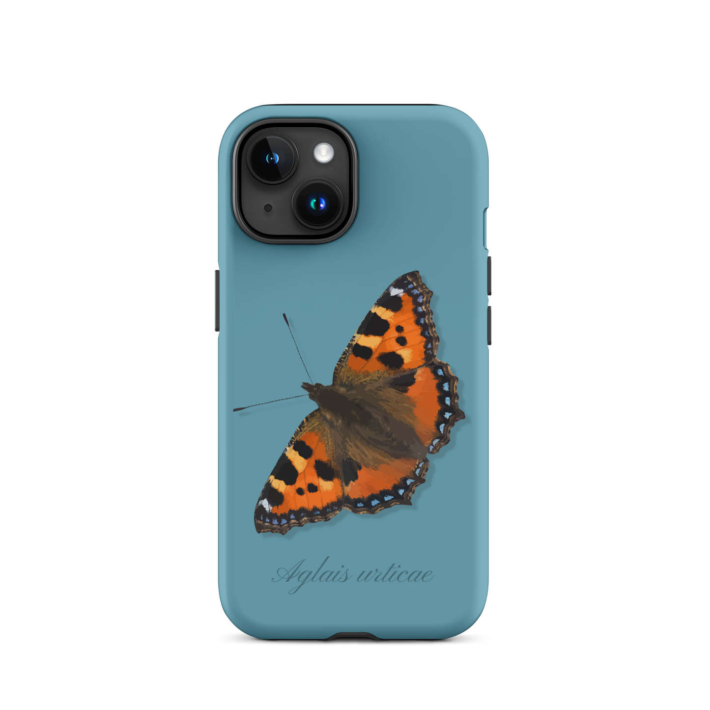 iPhone Hülle mit Fuchs-Motiv in Gletscherwasserblau