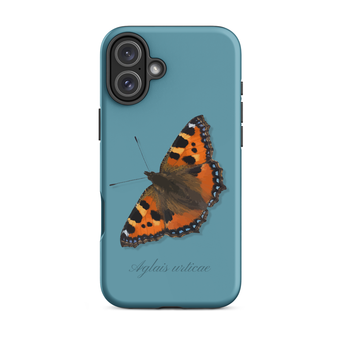 iPhone Handyhülle mit Fuchsdesign in Gletscherwasserblau