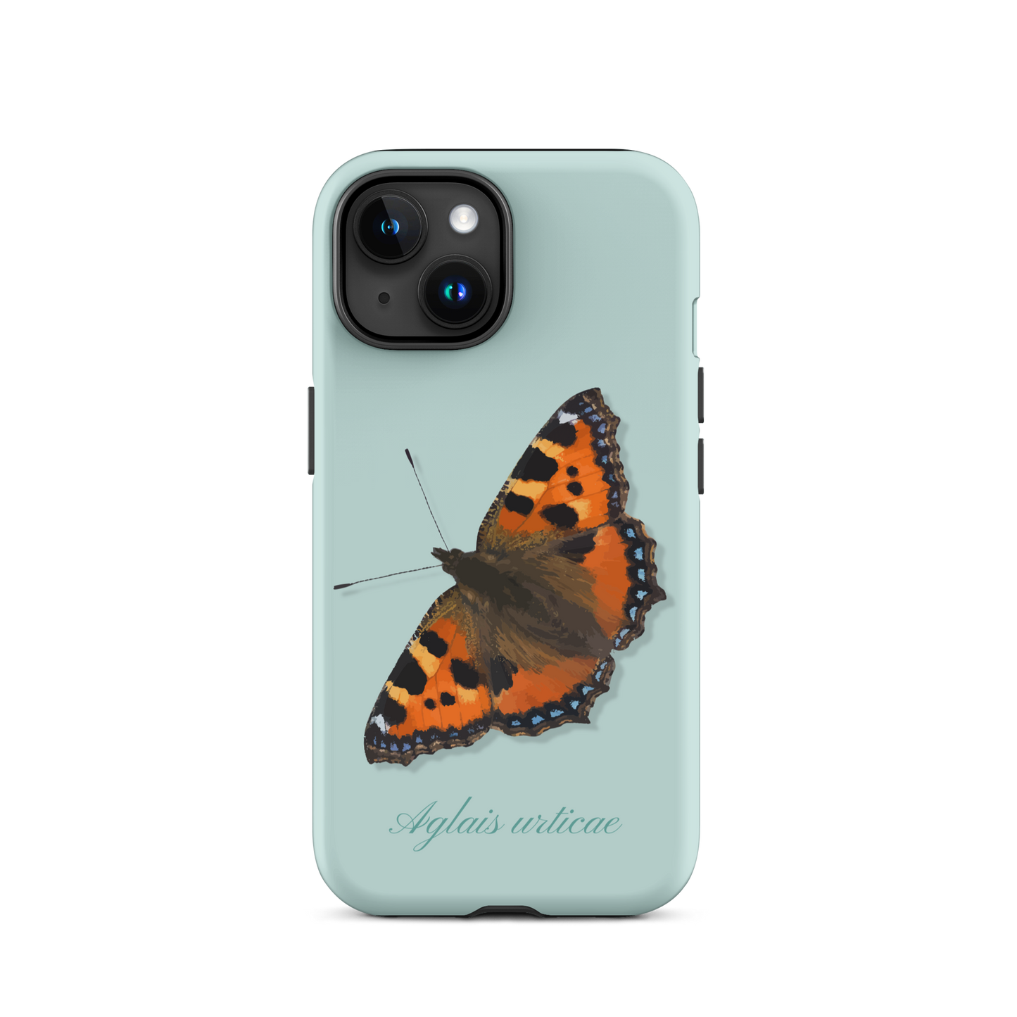 iPhone Handyhülle mit Fuchs Motiv in Hellblau
