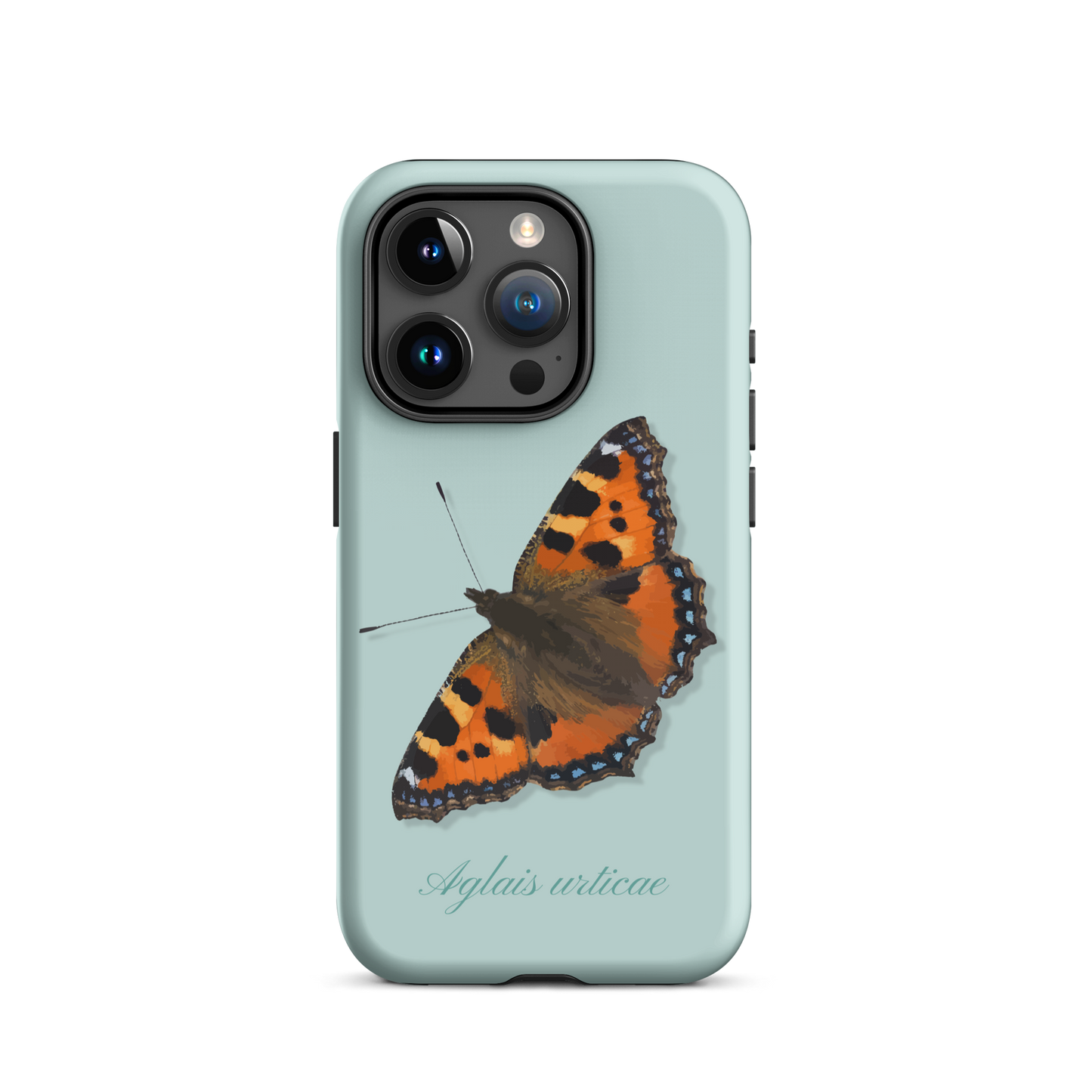 iPhone Handyhülle mit Fuchs Motiv in Hellblau