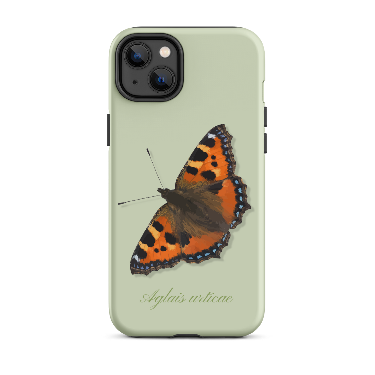 iPhone Case mit Fuchsdesign in Hellgrün, Handyhülle mit niedlichem Fuchs-Motiv