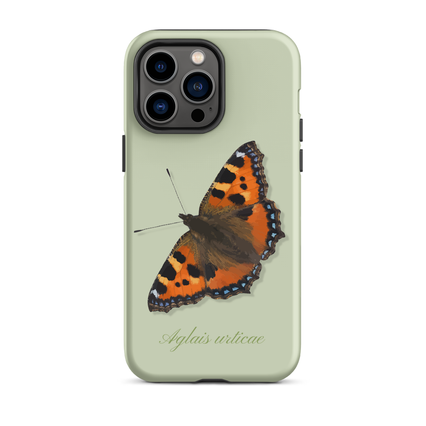 iPhone Case mit Fuchs-Motiv in Hellgrün, schützende Silikonhülle für iPhone.