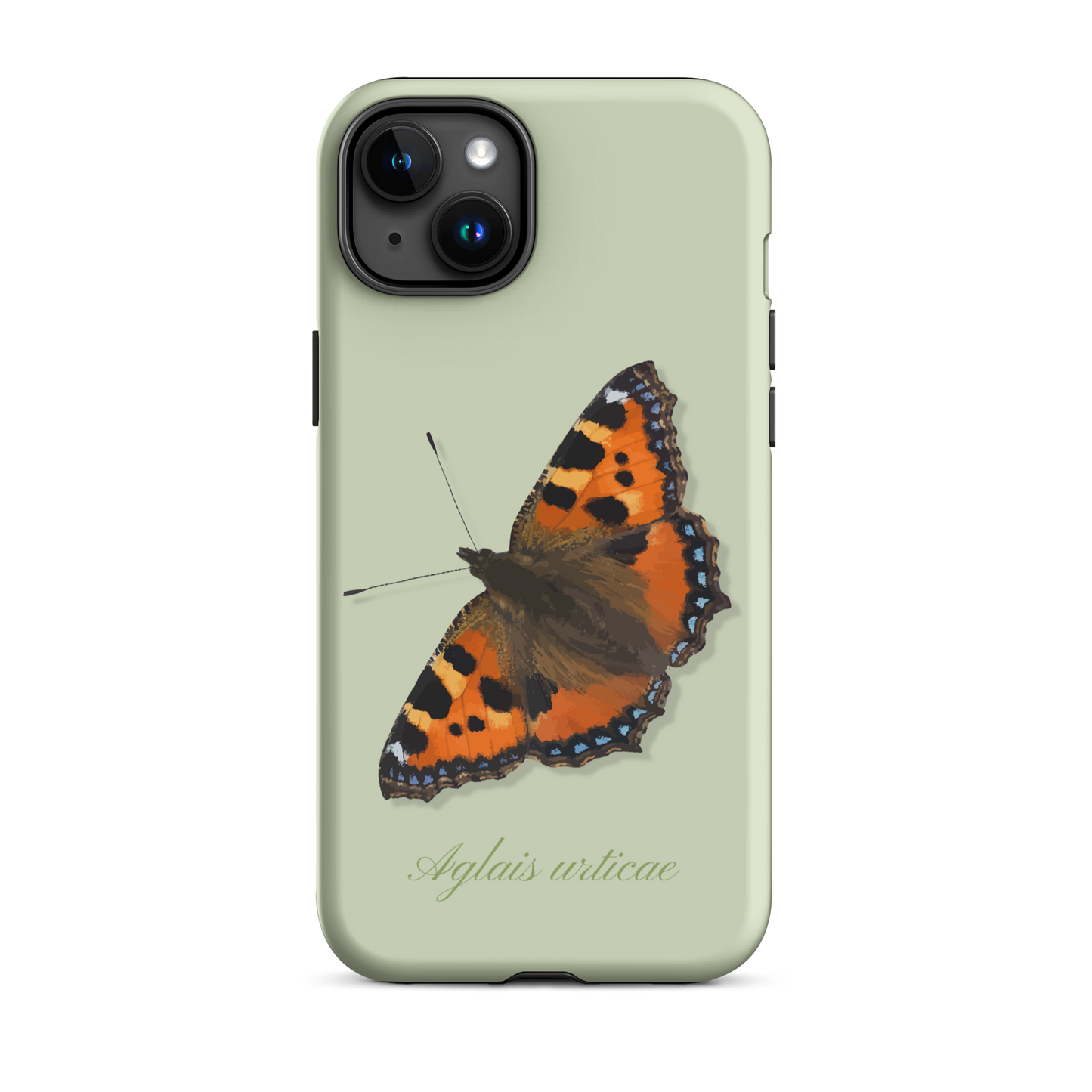 iPhone Case mit Fuchs-Motiv in Hellgrün, schützende Silikonhülle für iPhone.