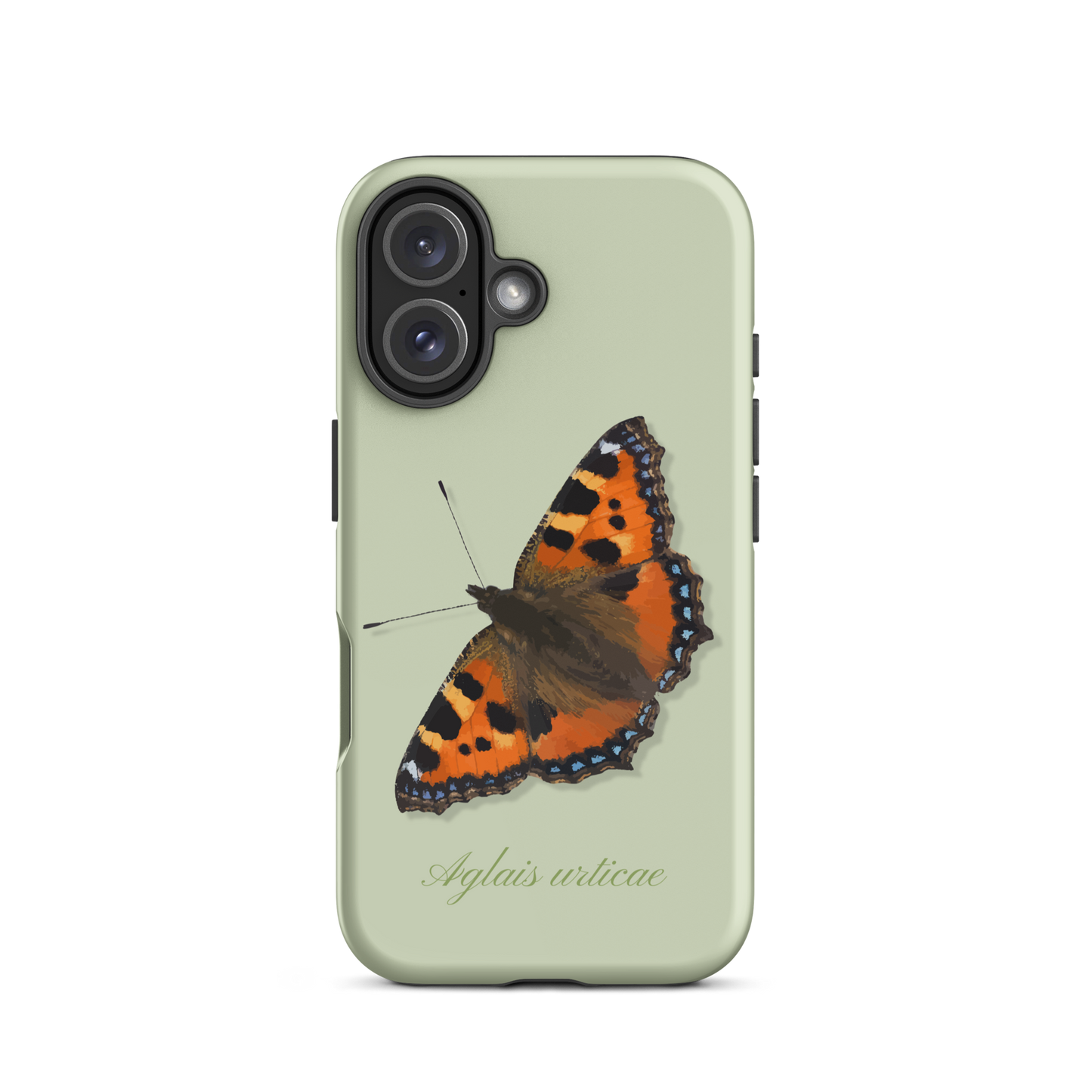 iPhone Handyhülle mit Fuchsdesign in Hellgrün, schützend und stilvoll