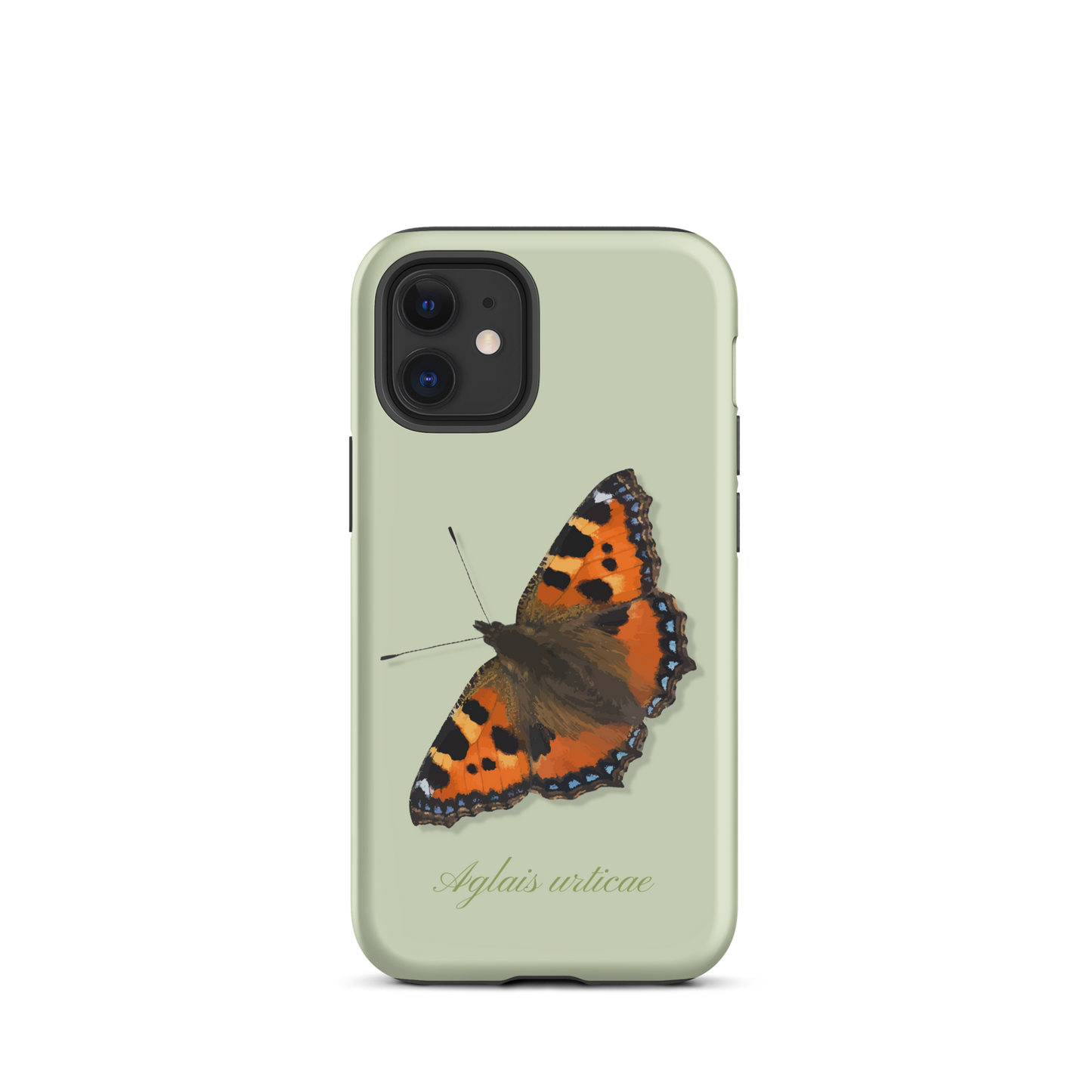 iPhone Case mit Fuchs-Motiv in Hellgrün, schützende Silikonhülle für iPhone, süßes Design