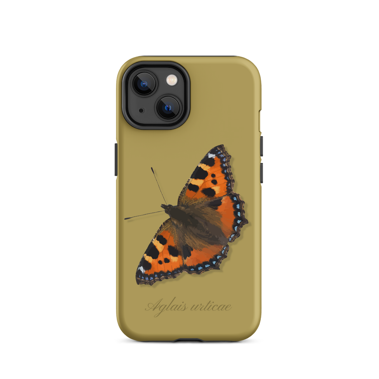 iPhone Case mit Fuchs-Motiv in Ockergelb, schützende Silikonhülle für iPhone