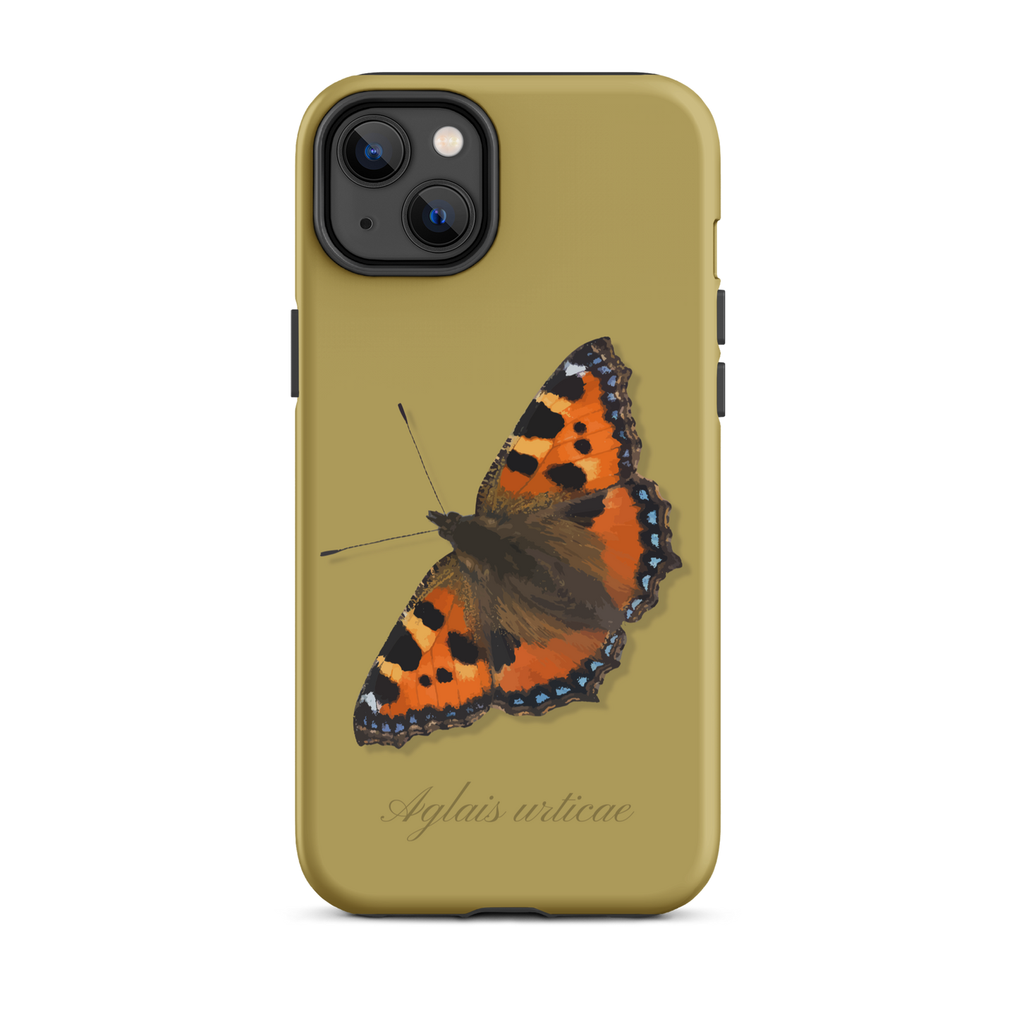 iPhone Handyhülle mit Fuchs Motiv in Ockergelb