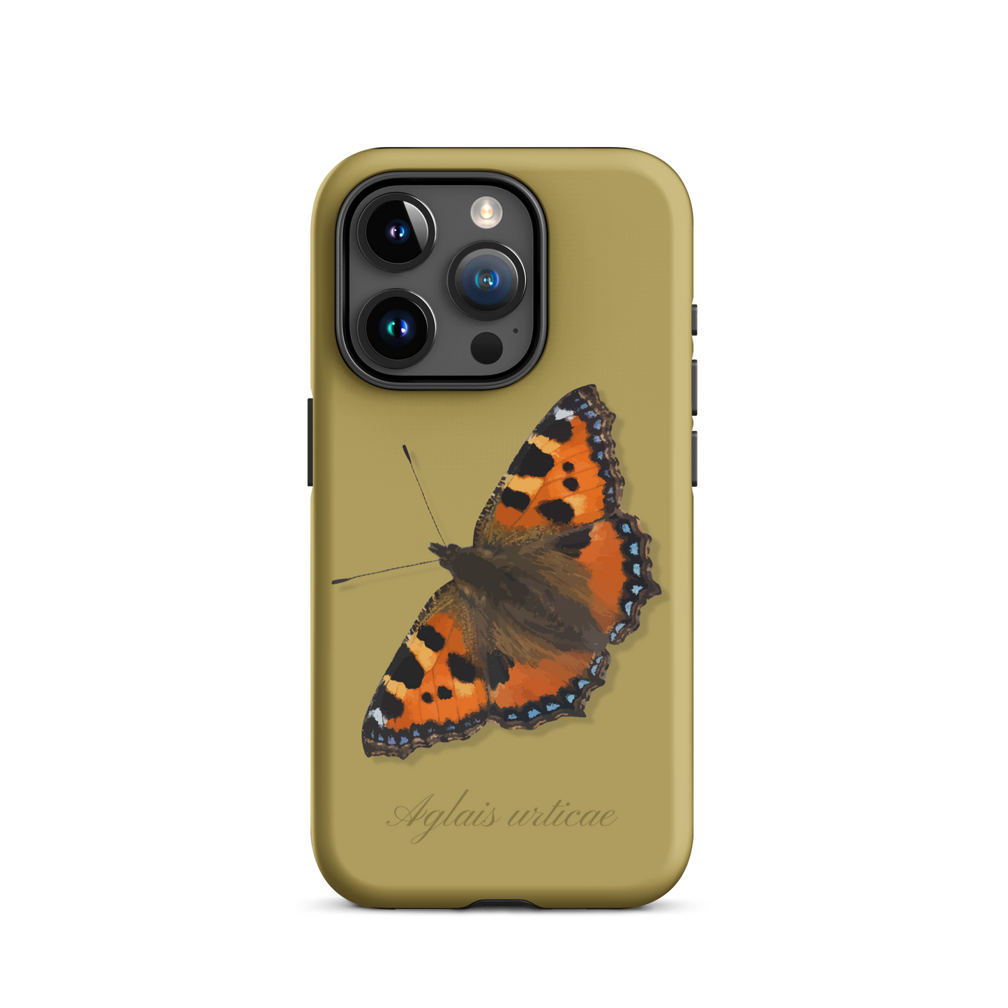 iPhone-Hülle mit Fuchs-Motiv in Ockergelb, schützende Silikonhülle mit niedlichem Design