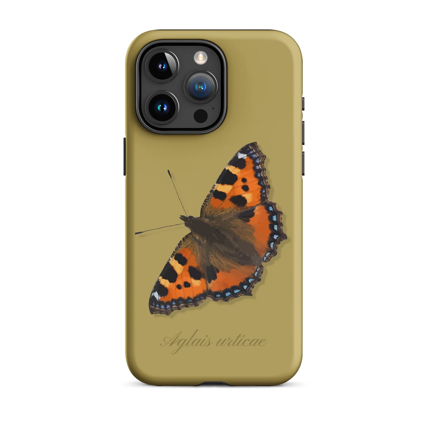 Handyhülle mit Fuchs-Motiv in Ockergelb für iPhone