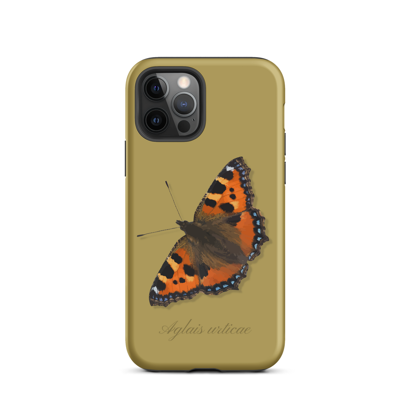 iPhone Case mit Fuchs-Motiv in Ockergelb, schützende Silikonhülle für iPhone