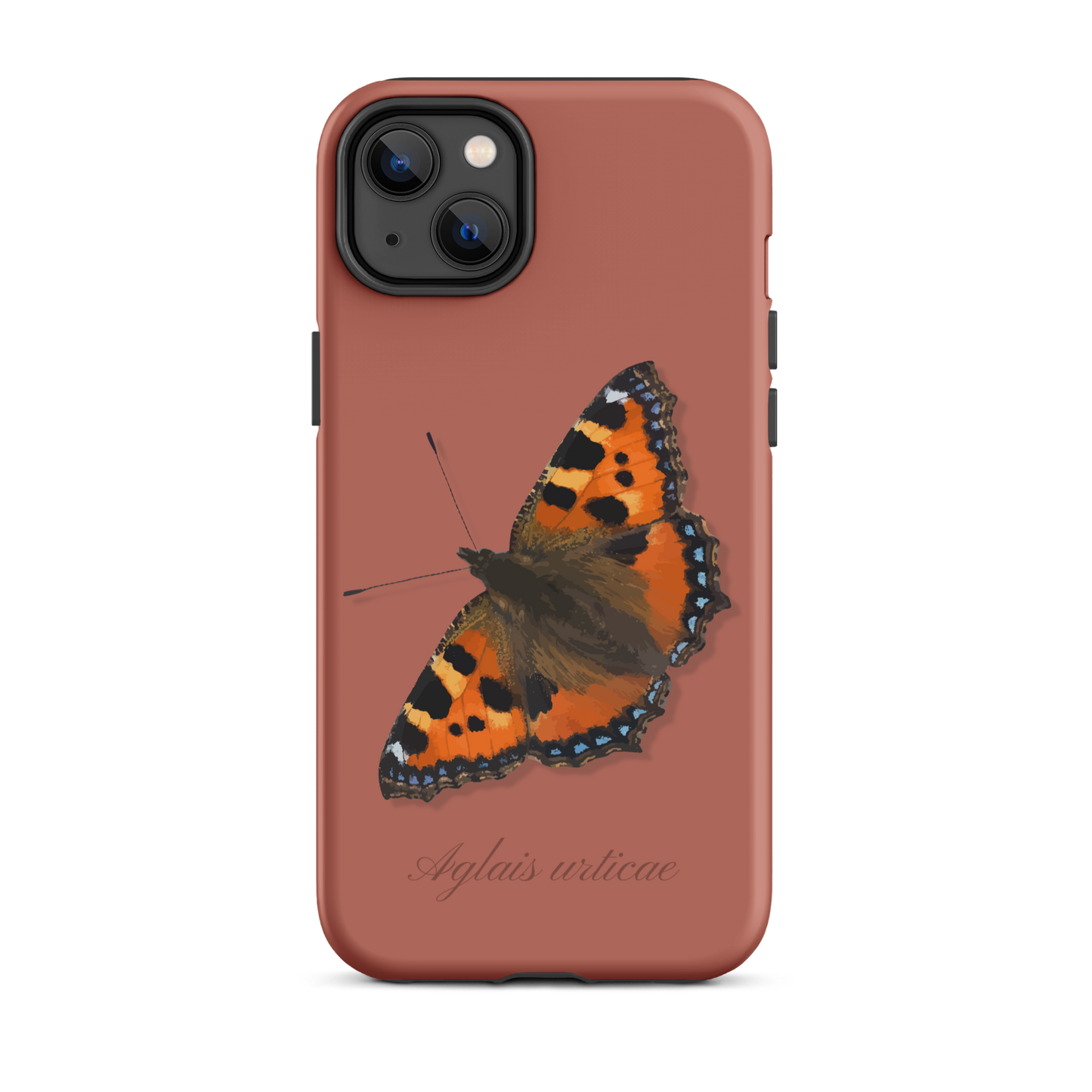 iPhone Case mit Fuchs-Motiv in Ziegelrot, Seitenansicht, passend für iPhone 11