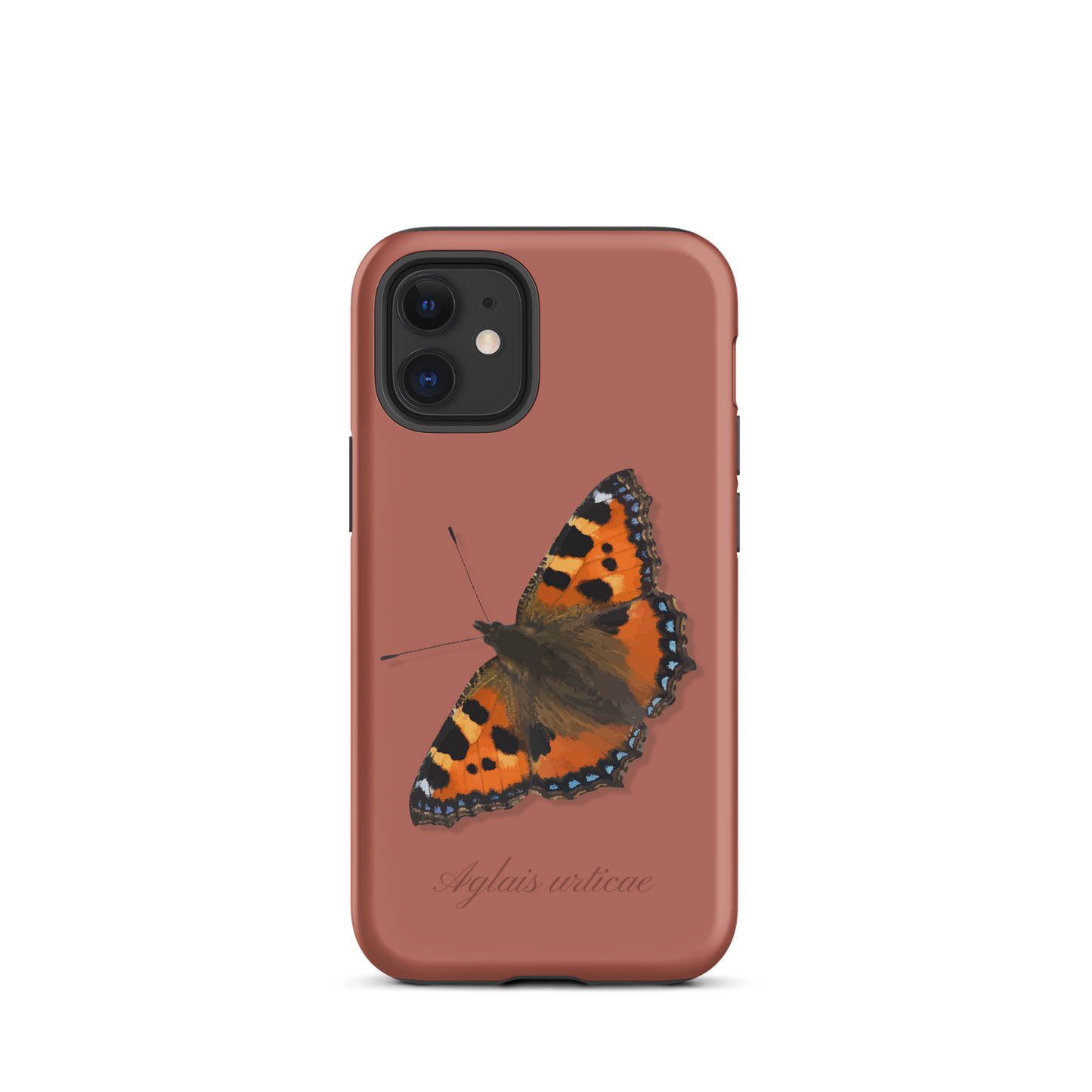 iPhone Case mit Fuchs-Motiv in Ziegelrot für iPhone 12/13, robuste Silikonhülle