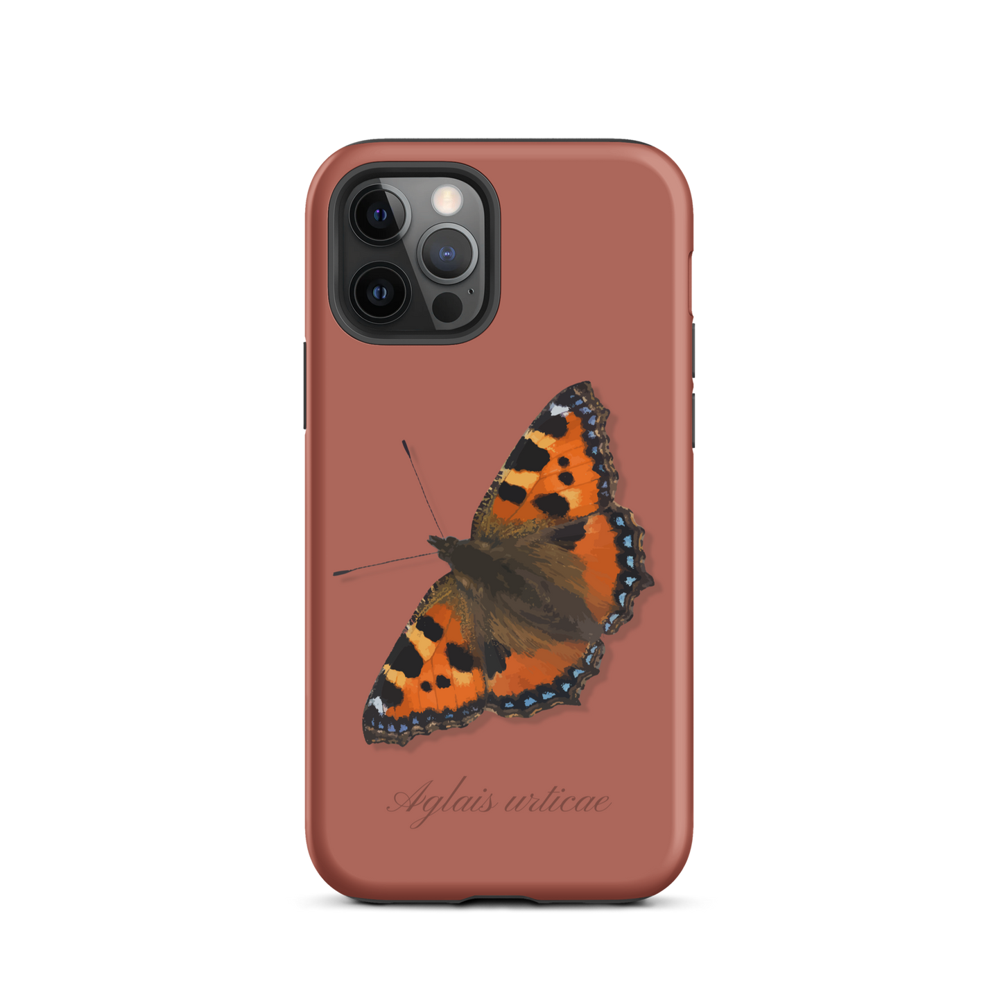 iPhone Case Kleiner Fuchs in Ziegelrot, Handymockup mit Fuchsdesign