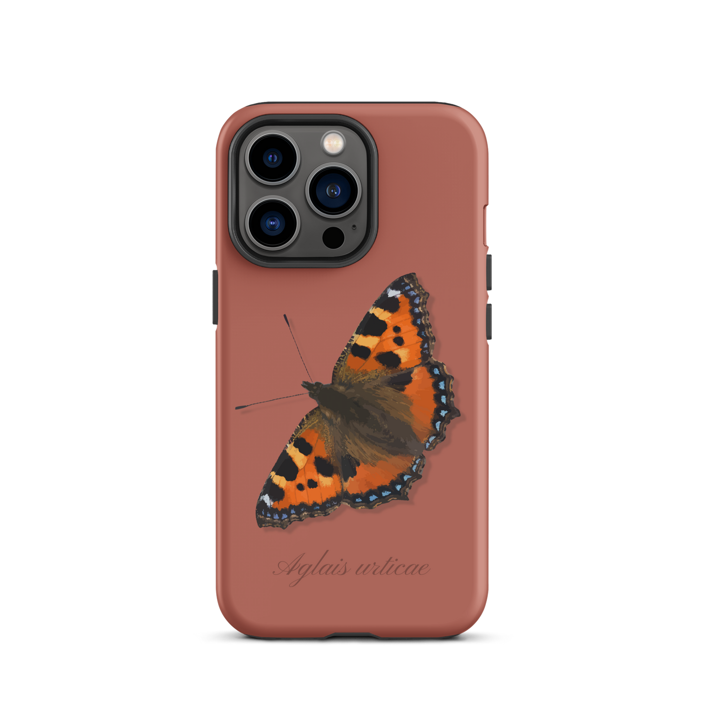 iPhone Case Kleiner Fuchs in Ziegelrot, Handymockup mit Fuchsdesign