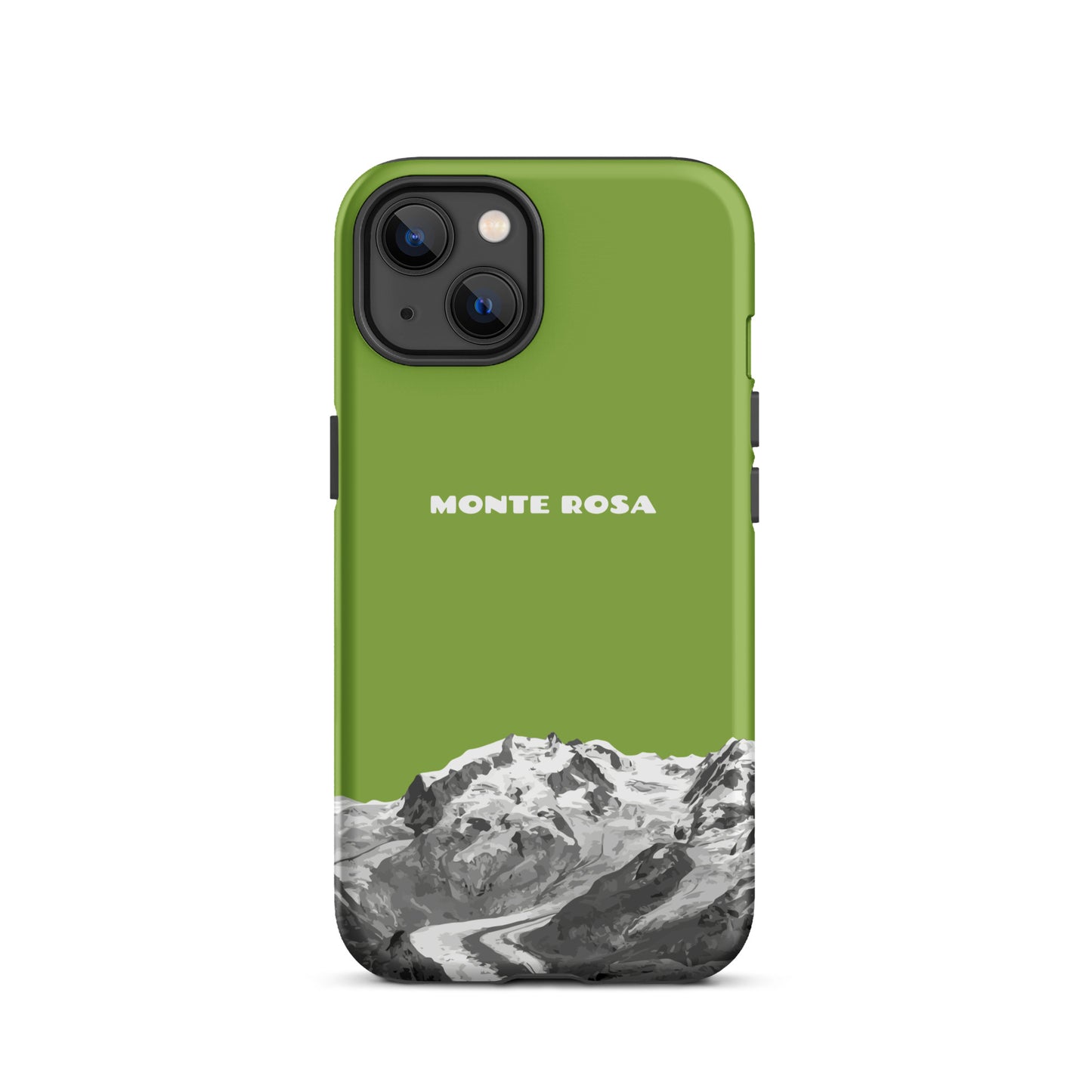 iPhone Case - Monte Rosa - Gelbgrün für Apple iPhone 13