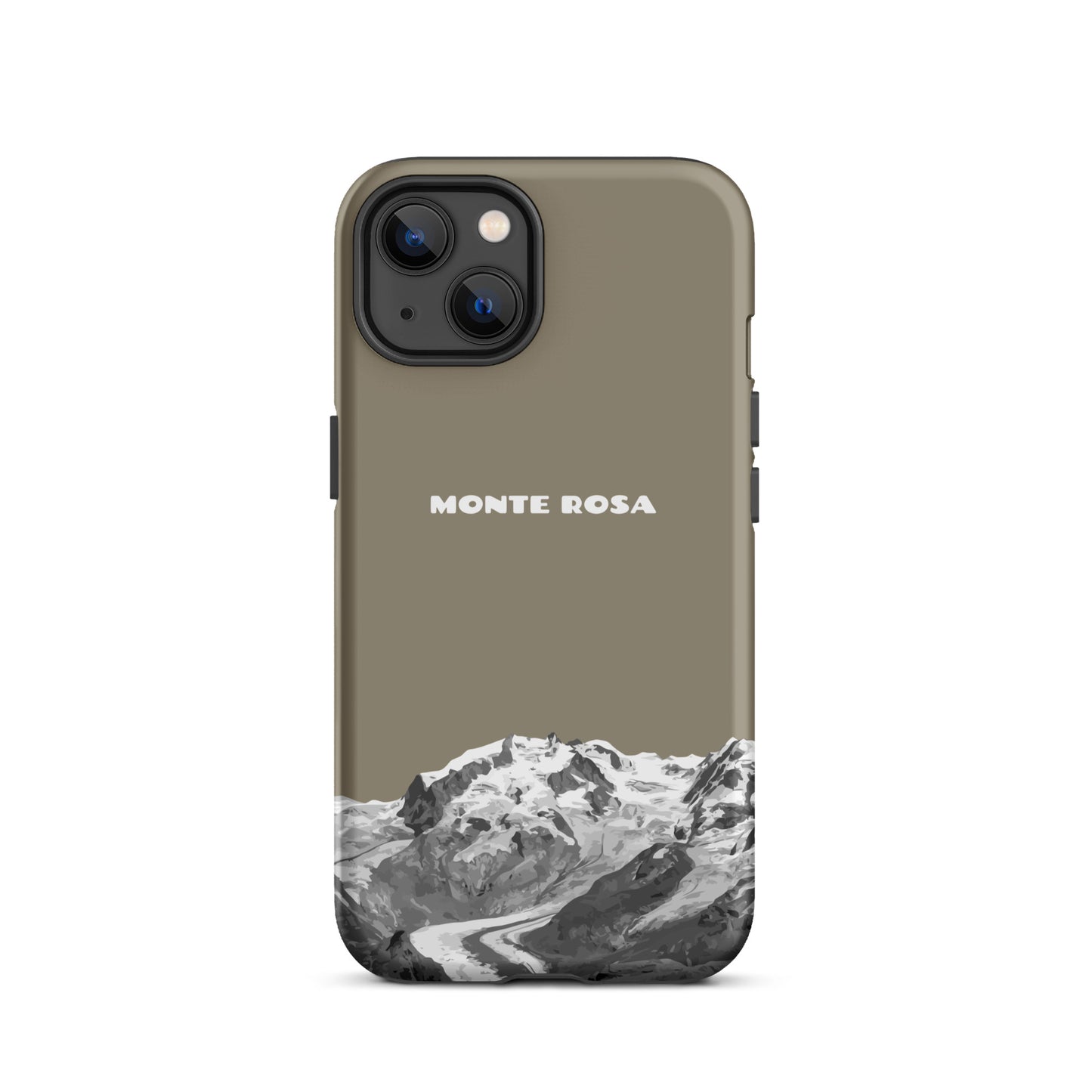 iPhone Case - Monte Rosa - Graubraun für Apple iPhone 13