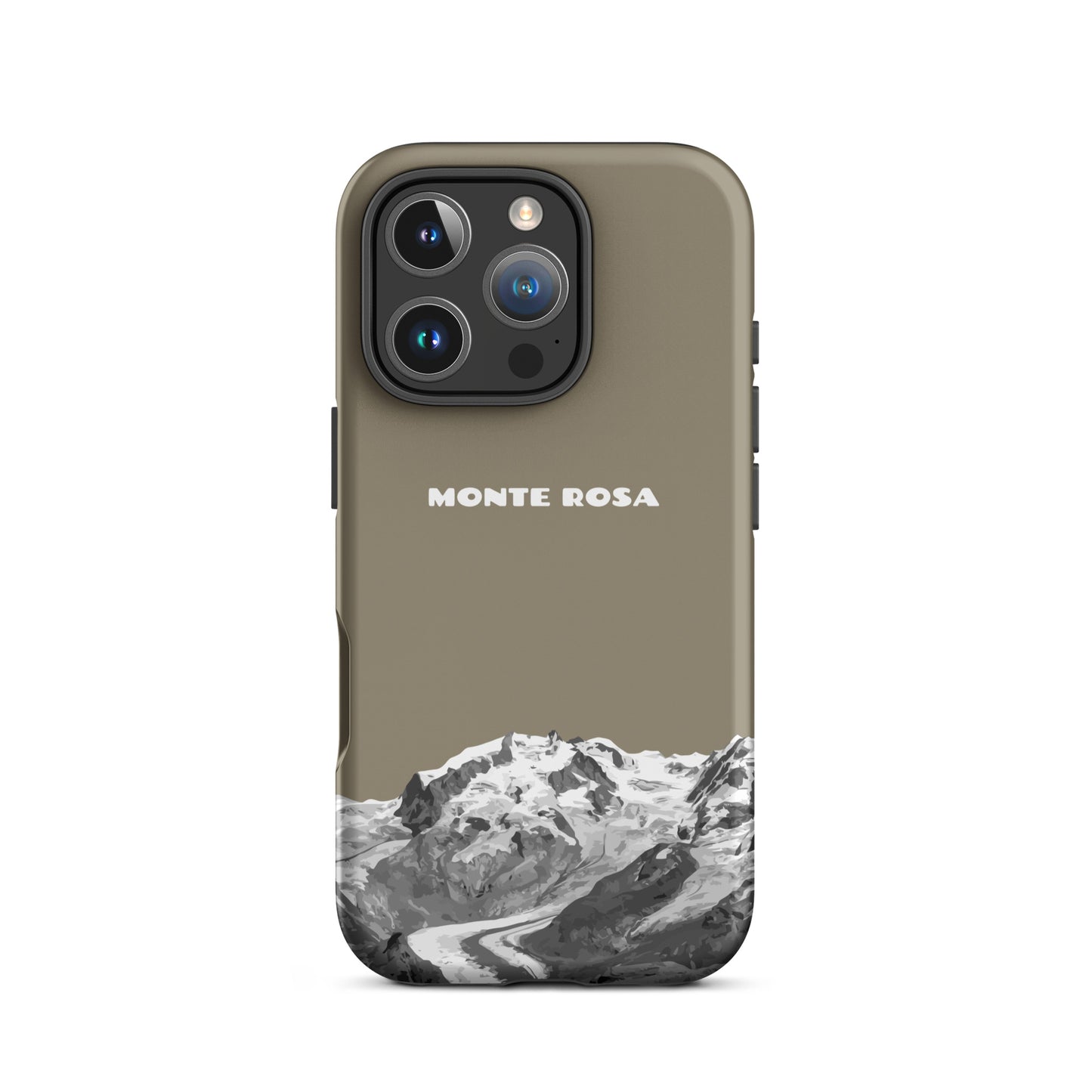 iPhone Case - Monte Rosa - Graubraun für Apple iPhone 16 Pro