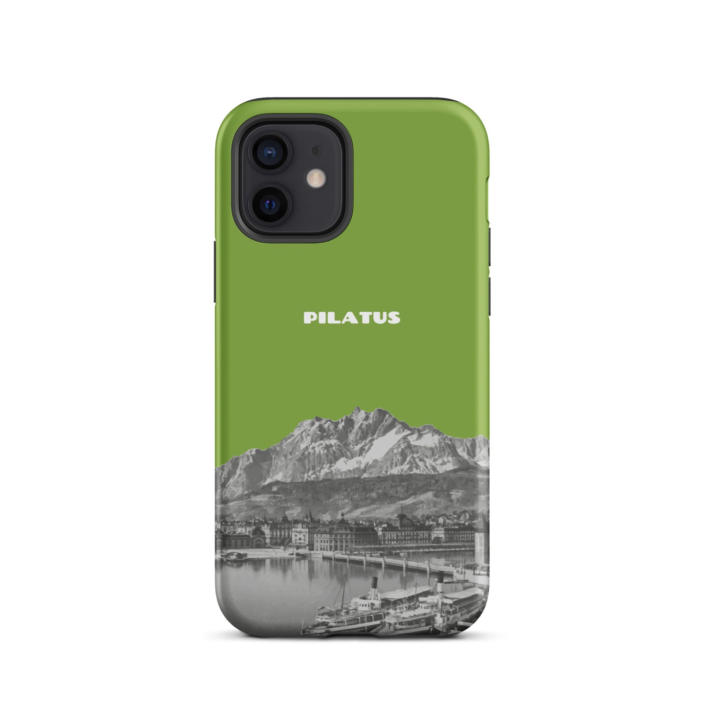 iPhone Case - Pilatus - Gelbgrün fuer Apple iPhone 12
