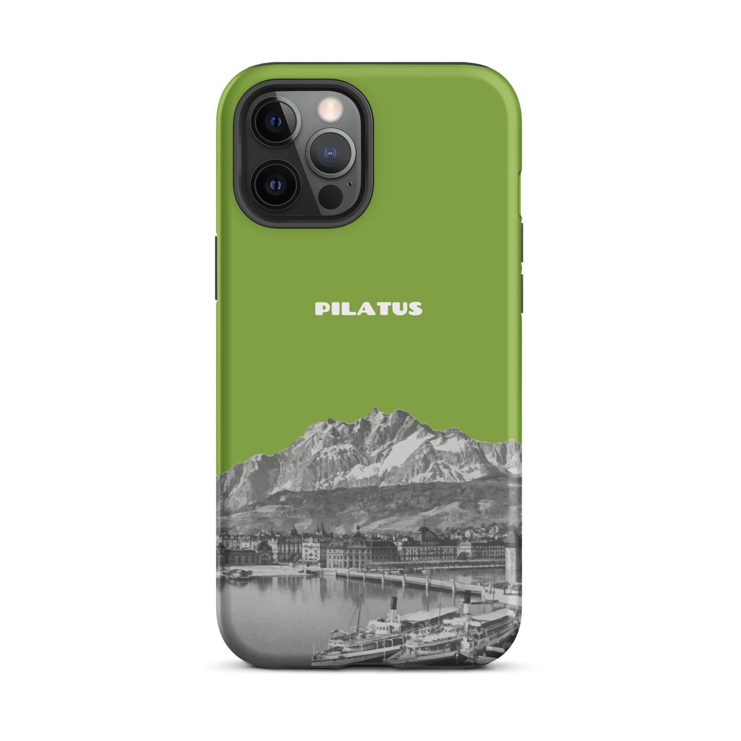 iPhone Case - Pilatus - Gelbgrün fuer Apple iPhone 12 Pro Max