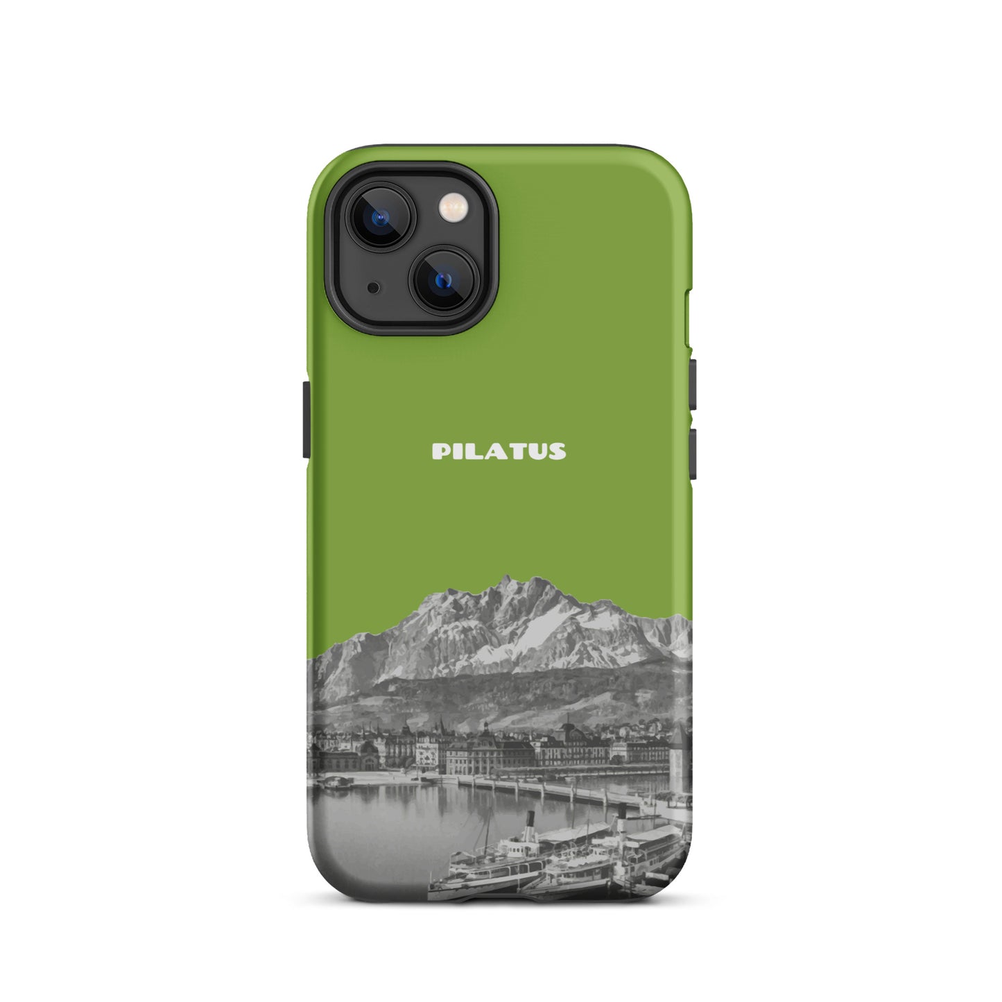 iPhone Case - Pilatus - Gelbgrün fuer Apple iPhone 13