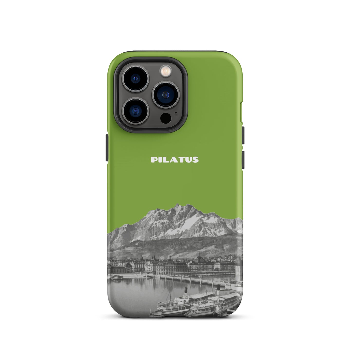 iPhone Case - Pilatus - Gelbgrün fuer Apple iPhone 13 Pro
