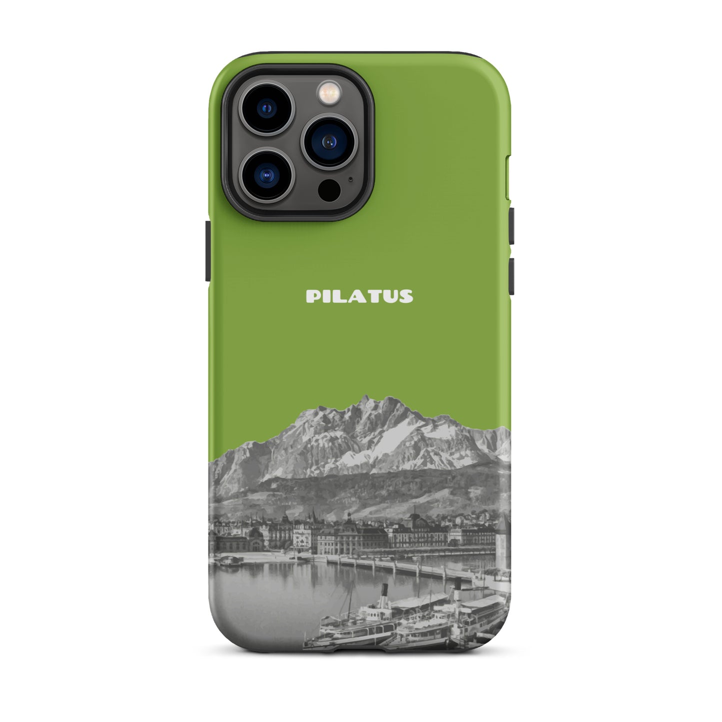 iPhone Case - Pilatus - Gelbgrün fuer Apple iPhone 13 Pro Max