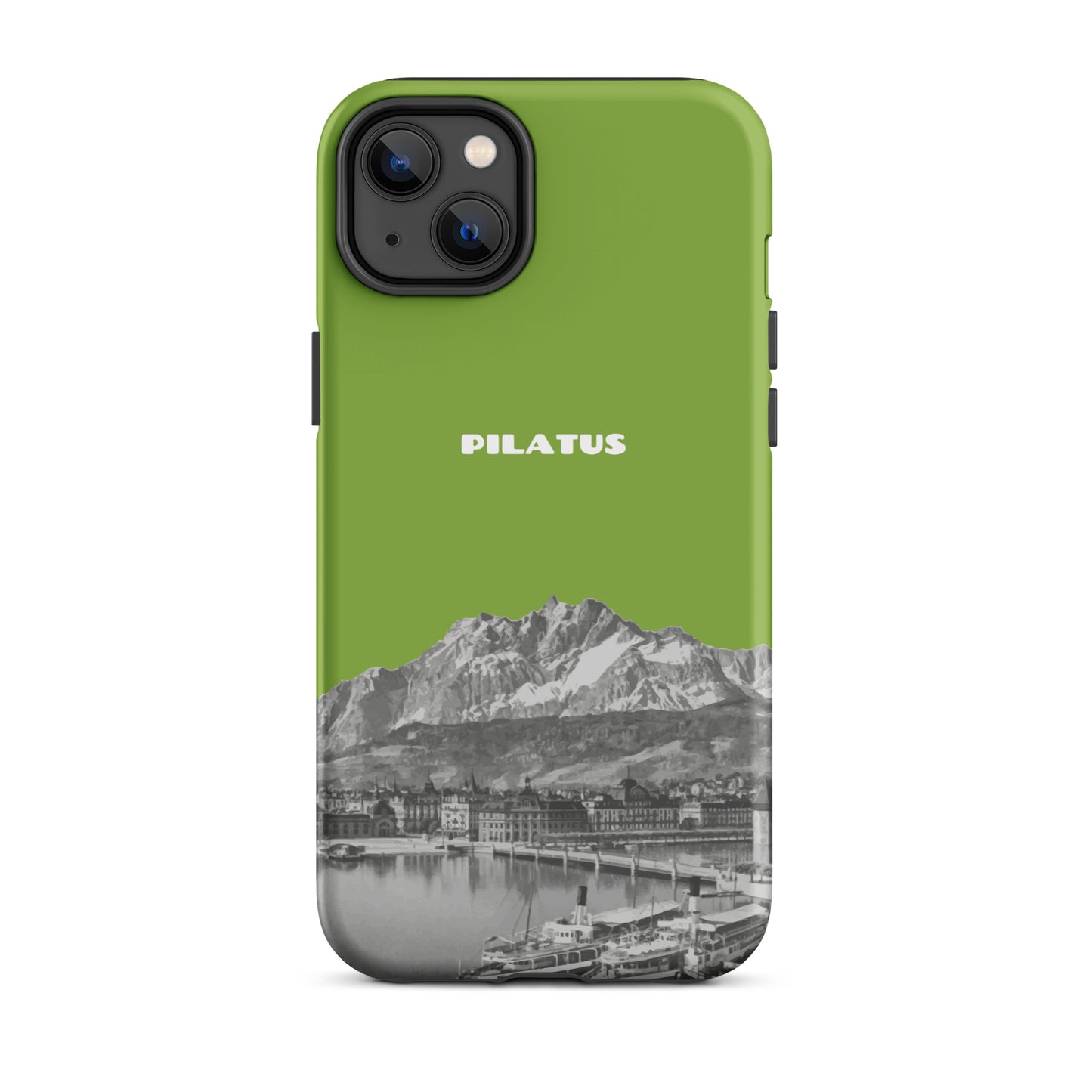 iPhone Case - Pilatus - Gelbgrün fuer Apple iPhone 14 Plus