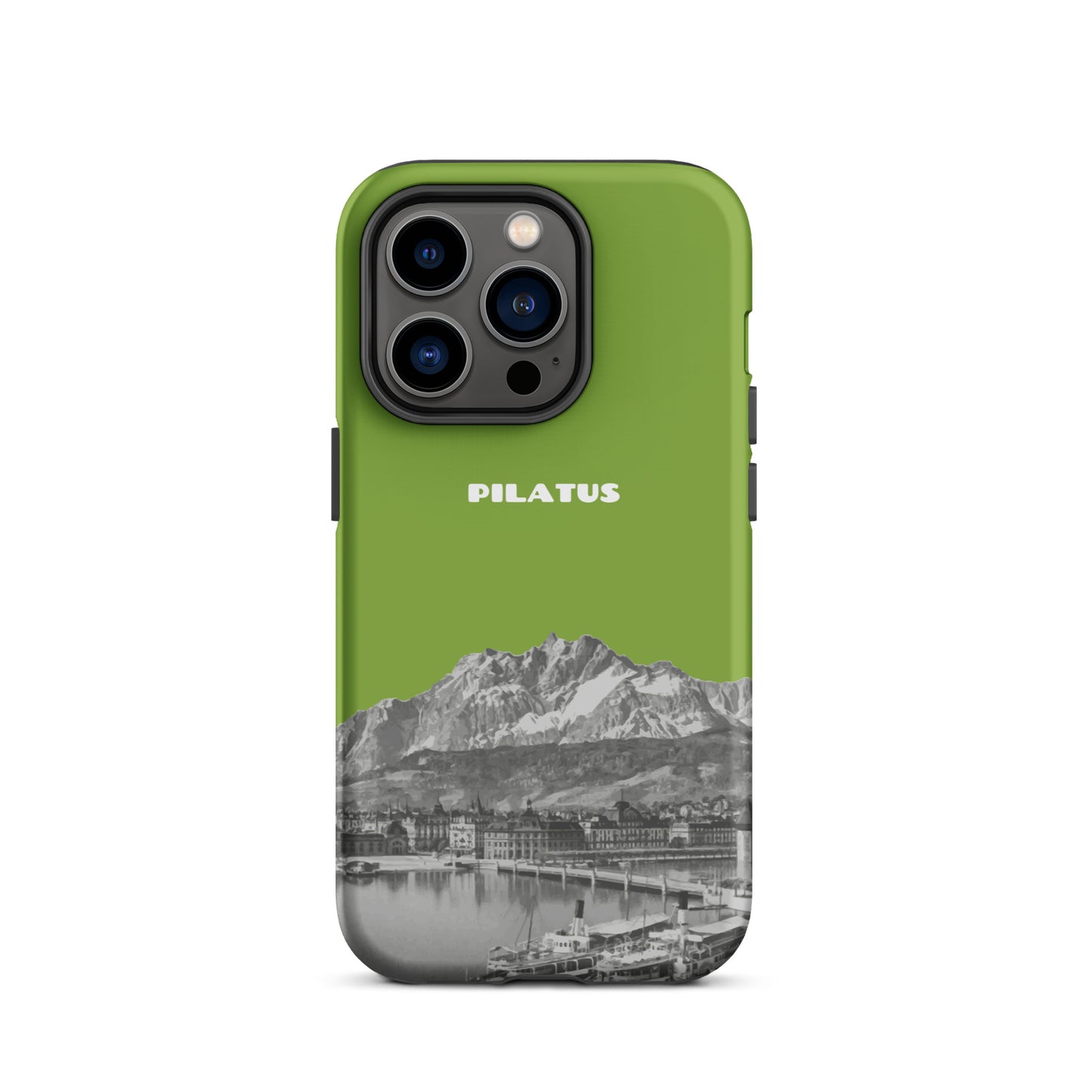 iPhone Case - Pilatus - Gelbgrün fuer Apple iPhone 14 Pro