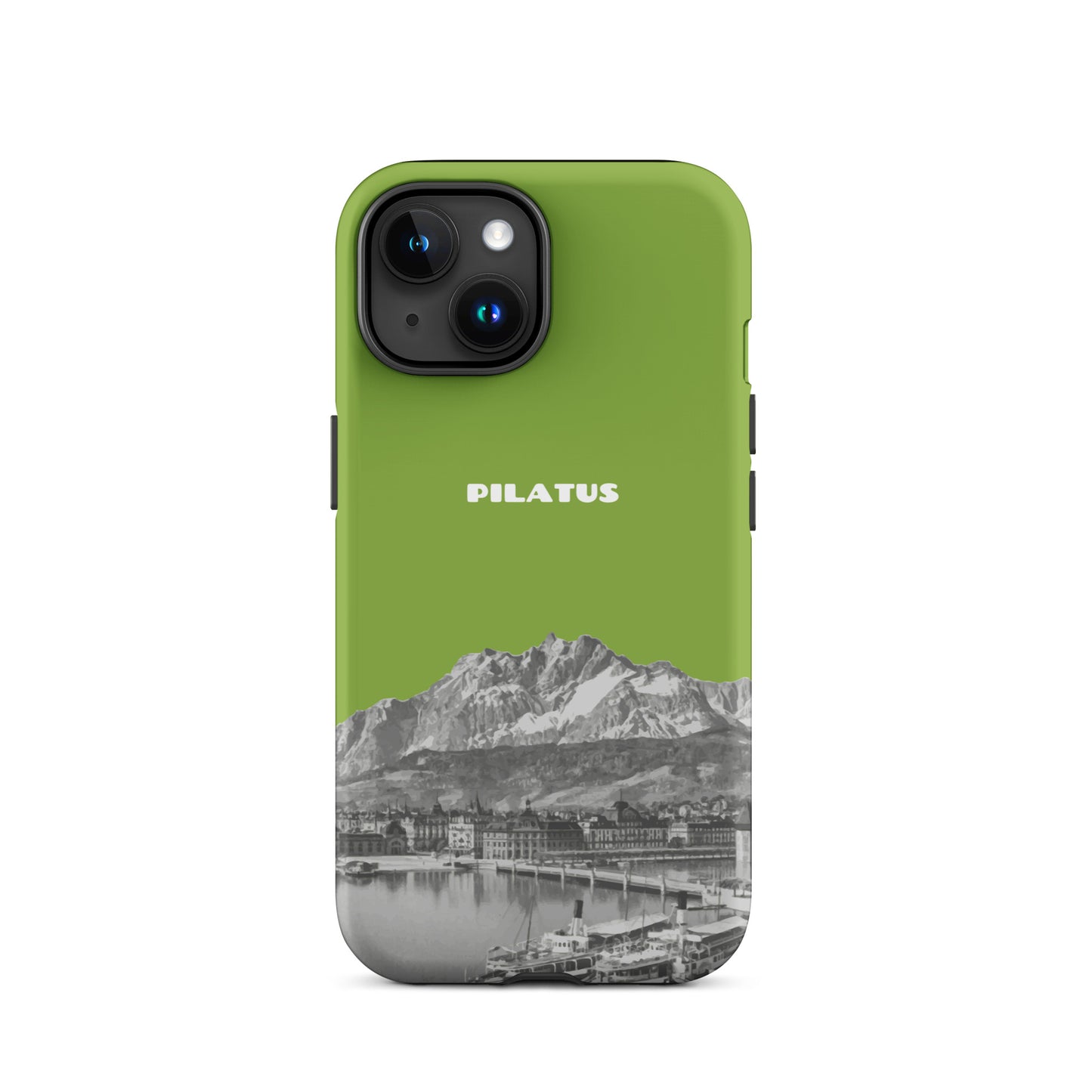iPhone Case - Pilatus - Gelbgrün fuer Apple iPhone 15