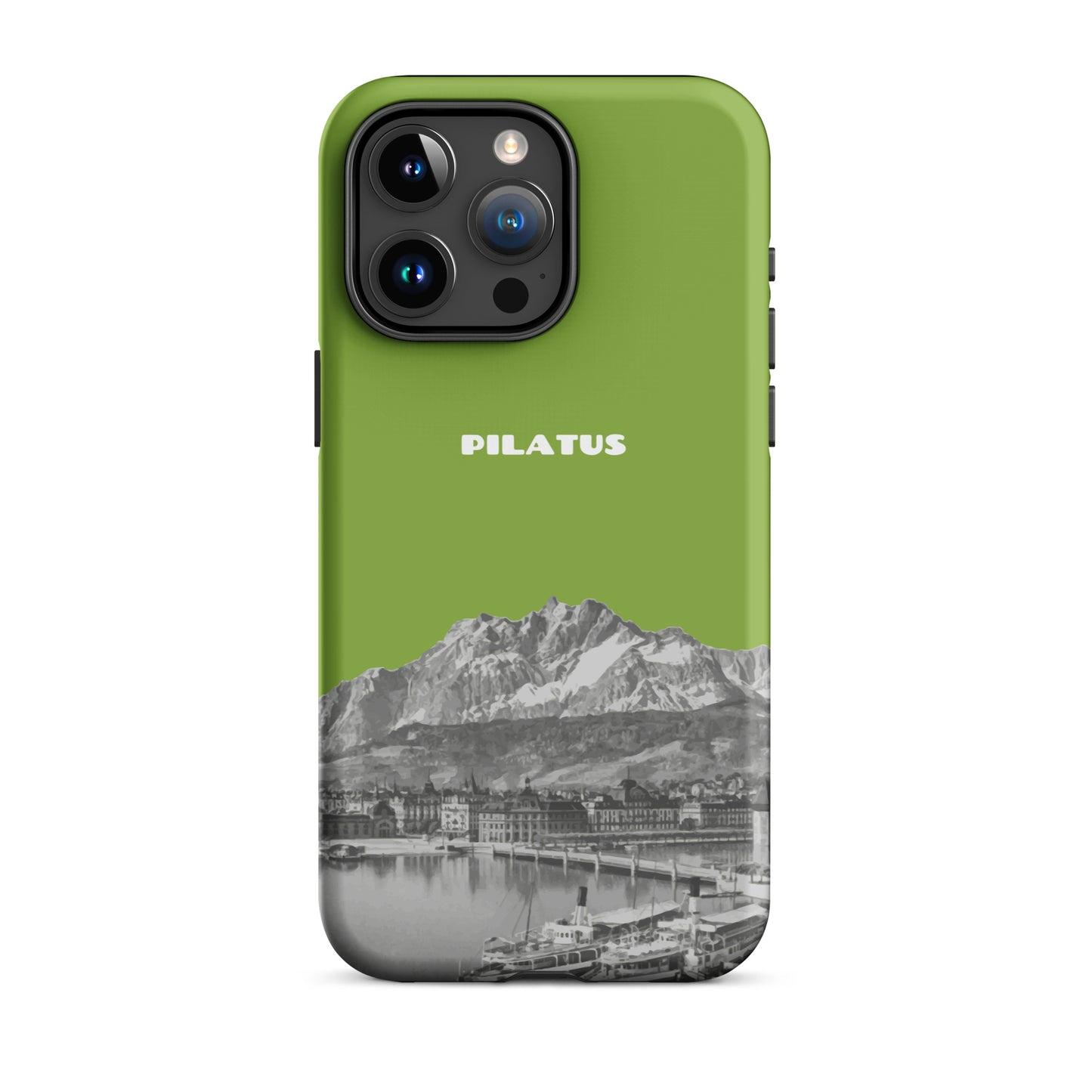 iPhone Case - Pilatus - Gelbgrün fuer Apple iPhone 15 Pro Max