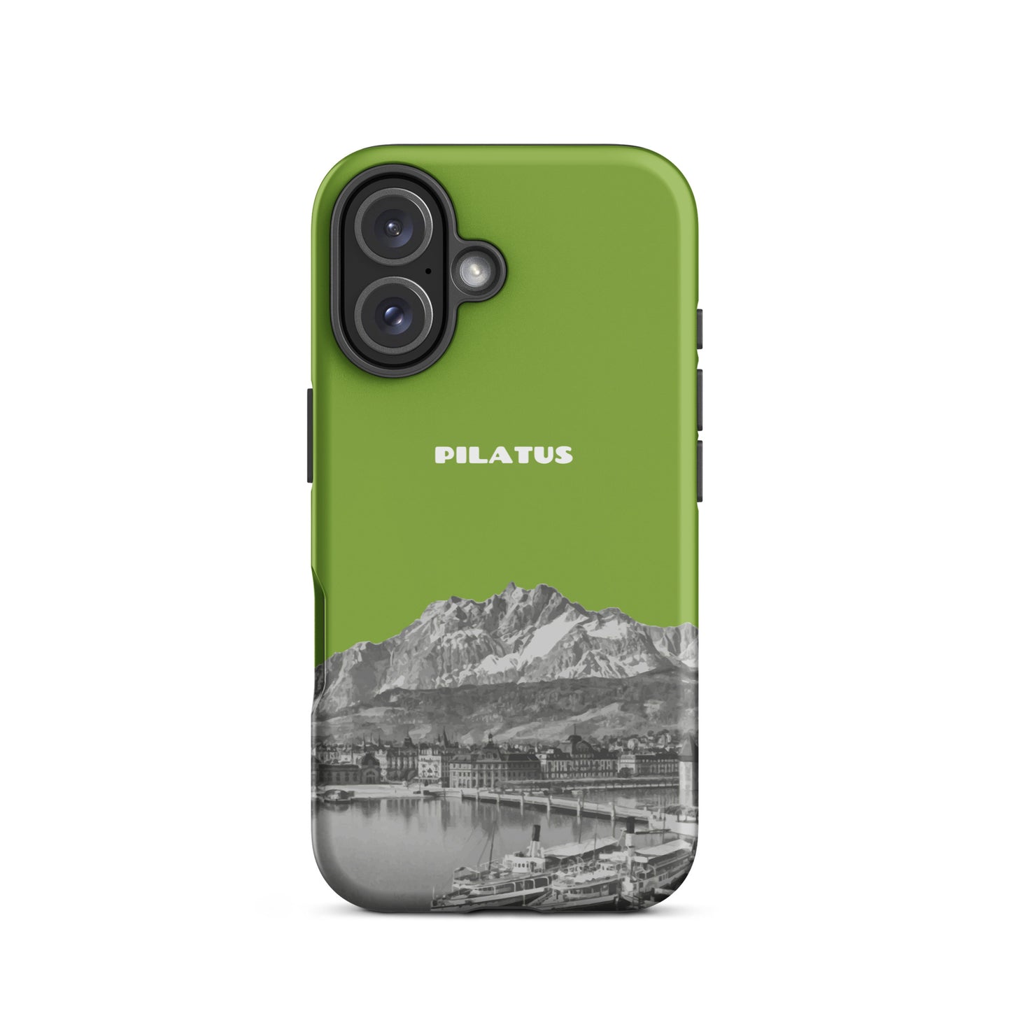 iPhone Case - Pilatus - Gelbgrün fuer Apple iPhone 16
