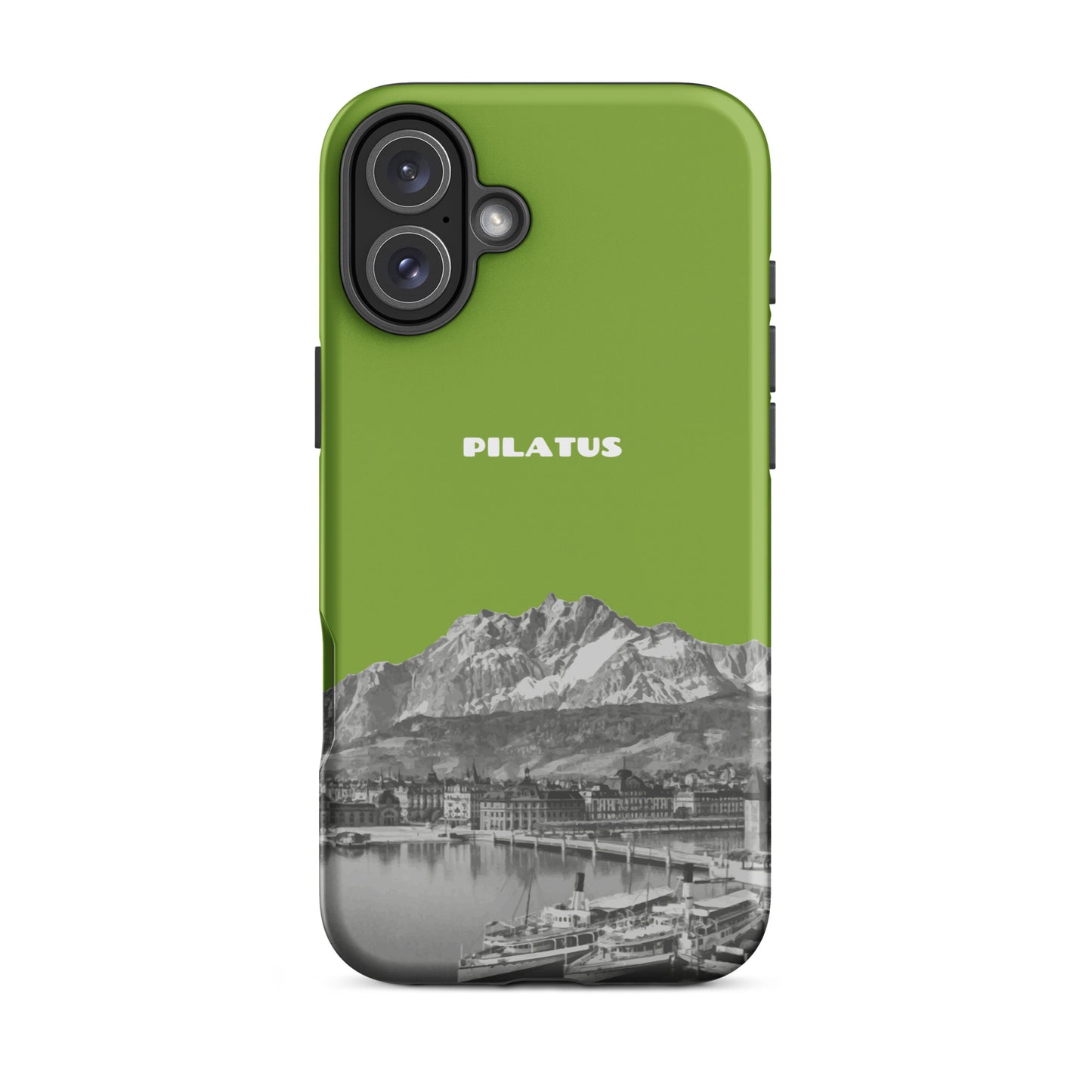 iPhone Case - Pilatus - Gelbgrün fuer Apple iPhone 16 Plus