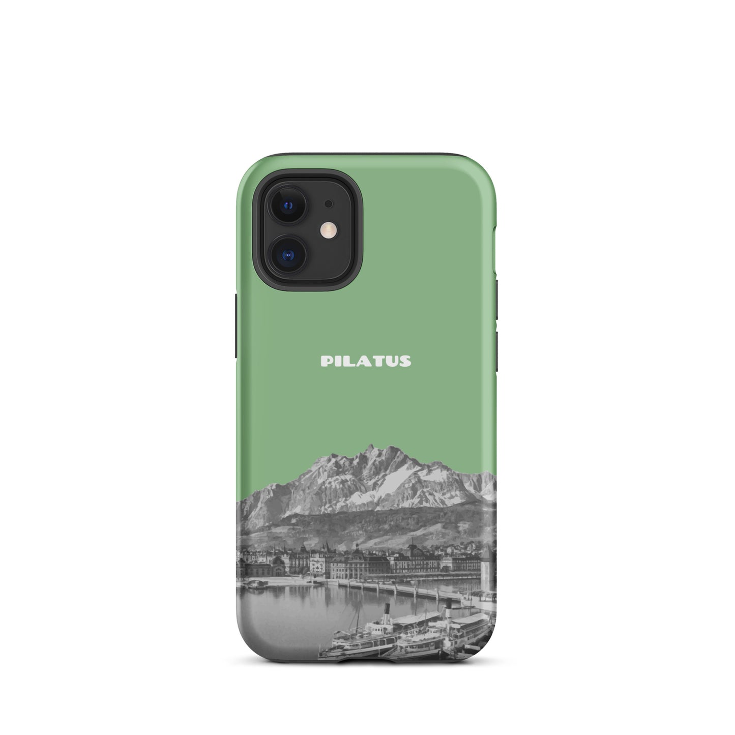 iPhone Case - Pilatus - Hellgrün fuer Apple iPhone 12 mini