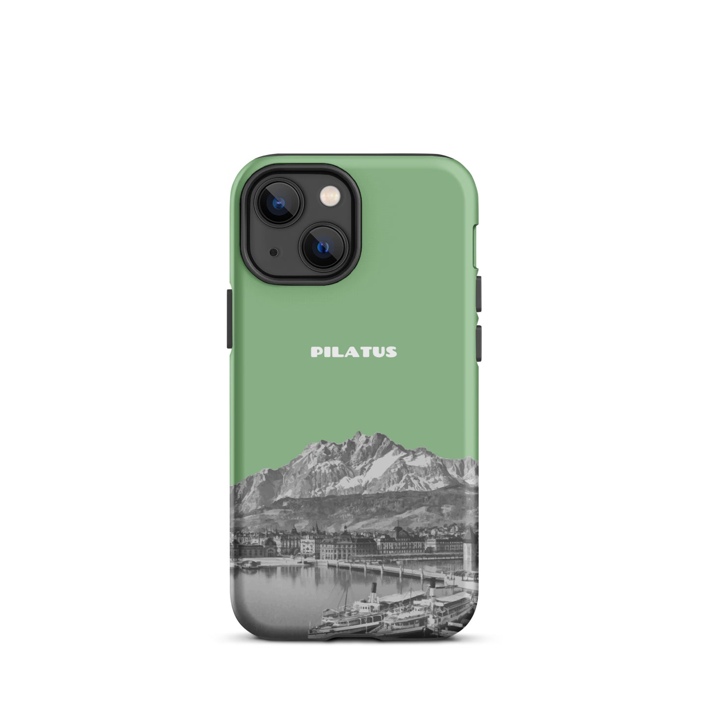 iPhone Case - Pilatus - Hellgrün fuer Apple iPhone 13 mini