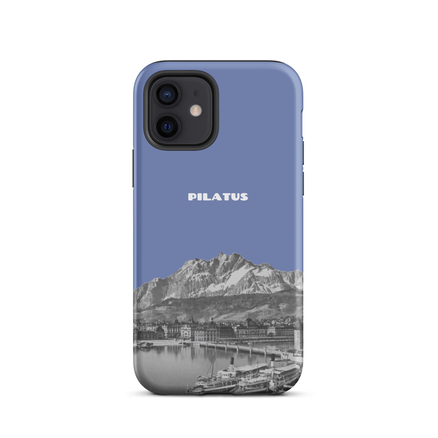 iPhone Case - Pilatus - Pastellblau fuer Apple iPhone 12