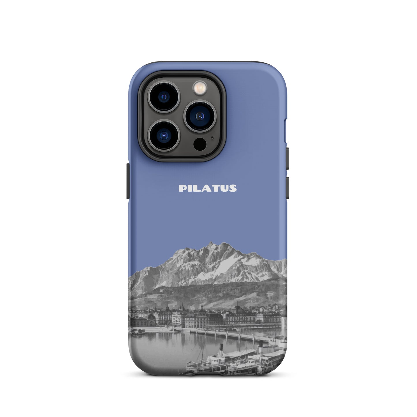 iPhone Case - Pilatus - Pastellblau fuer Apple iPhone 14 Pro