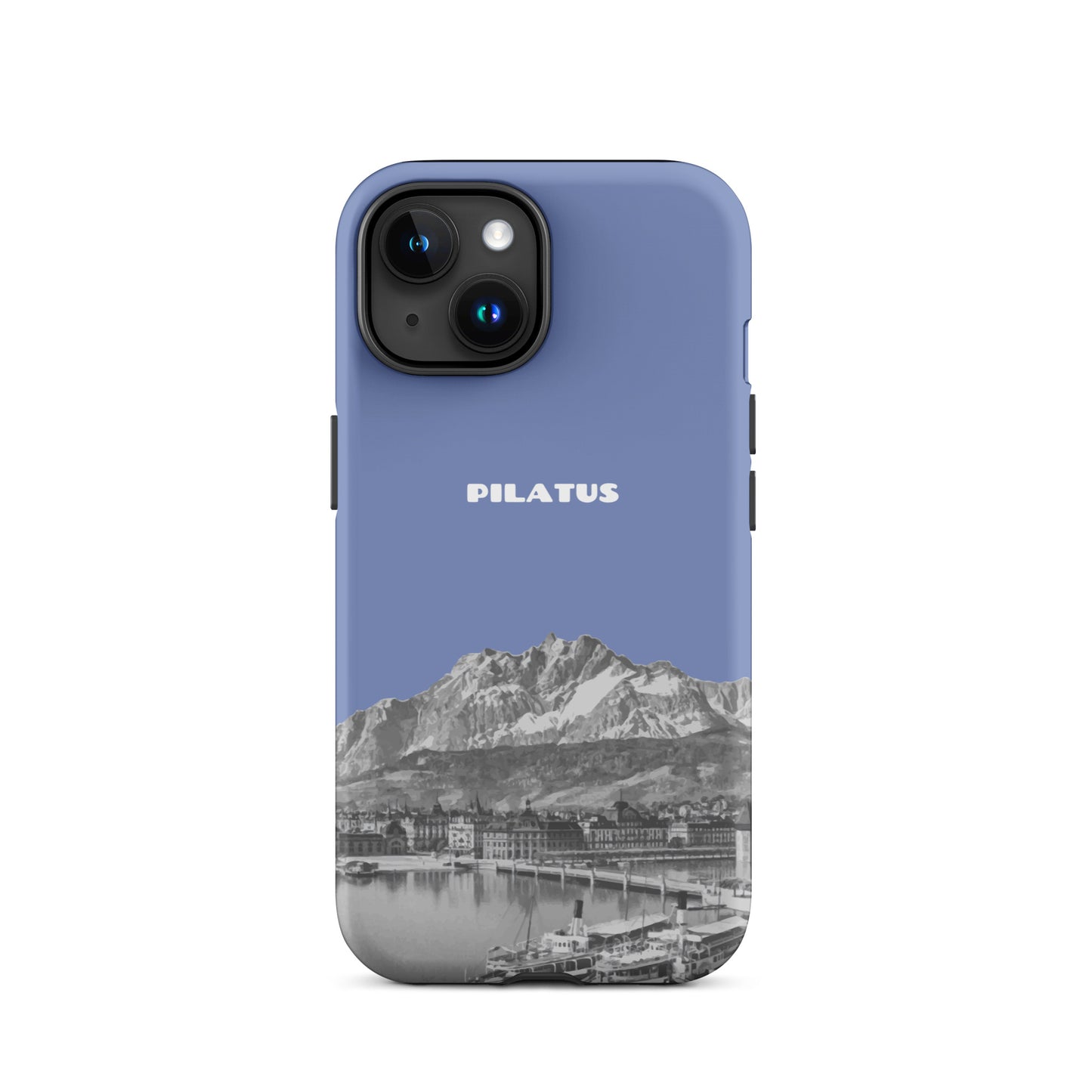iPhone Case - Pilatus - Pastellblau fuer Apple iPhone 15