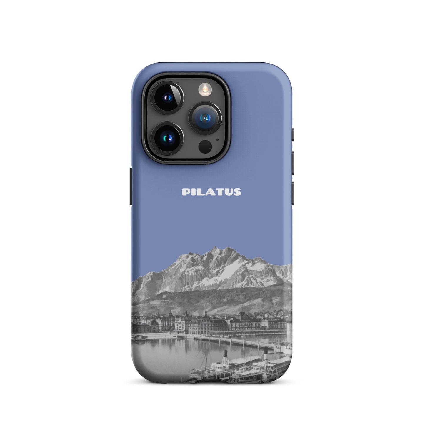 iPhone Case - Pilatus - Pastellblau fuer Apple iPhone 15 Pro