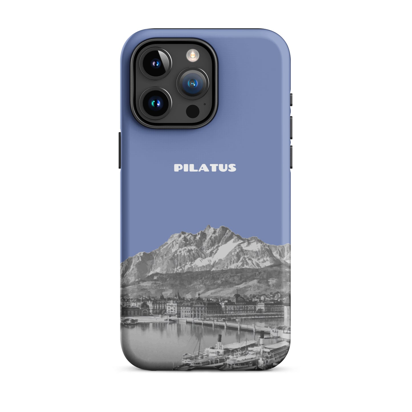 iPhone Case - Pilatus - Pastellblau fuer Apple iPhone 15 Pro Max