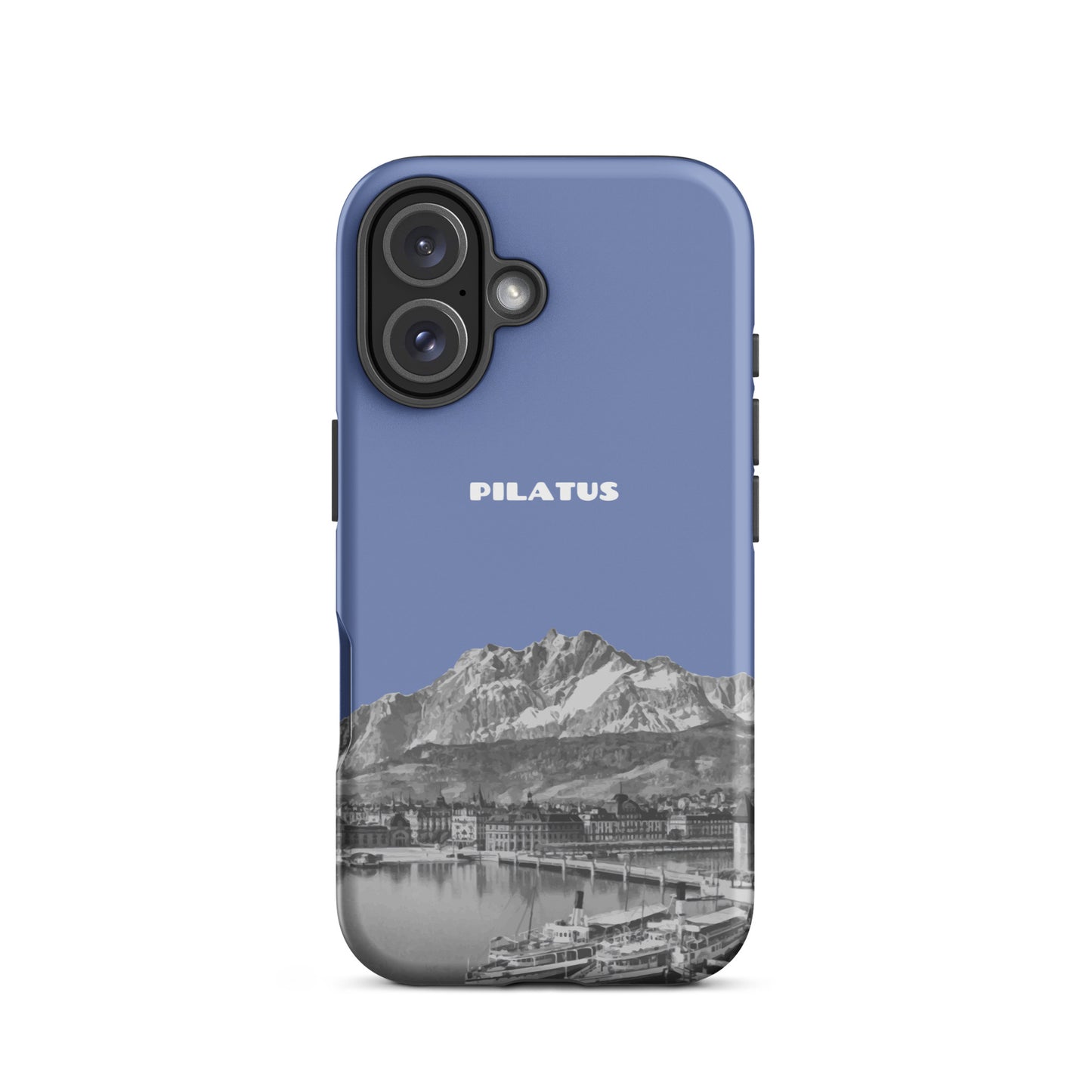 iPhone Case - Pilatus - Pastellblau fuer Apple iPhone 16